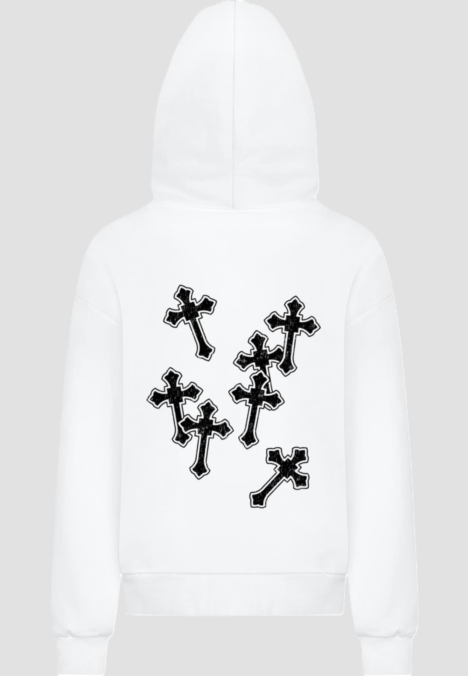 Mister Tee Believe In Strength Ultra Heavy Oversized Hoody – Bild 4