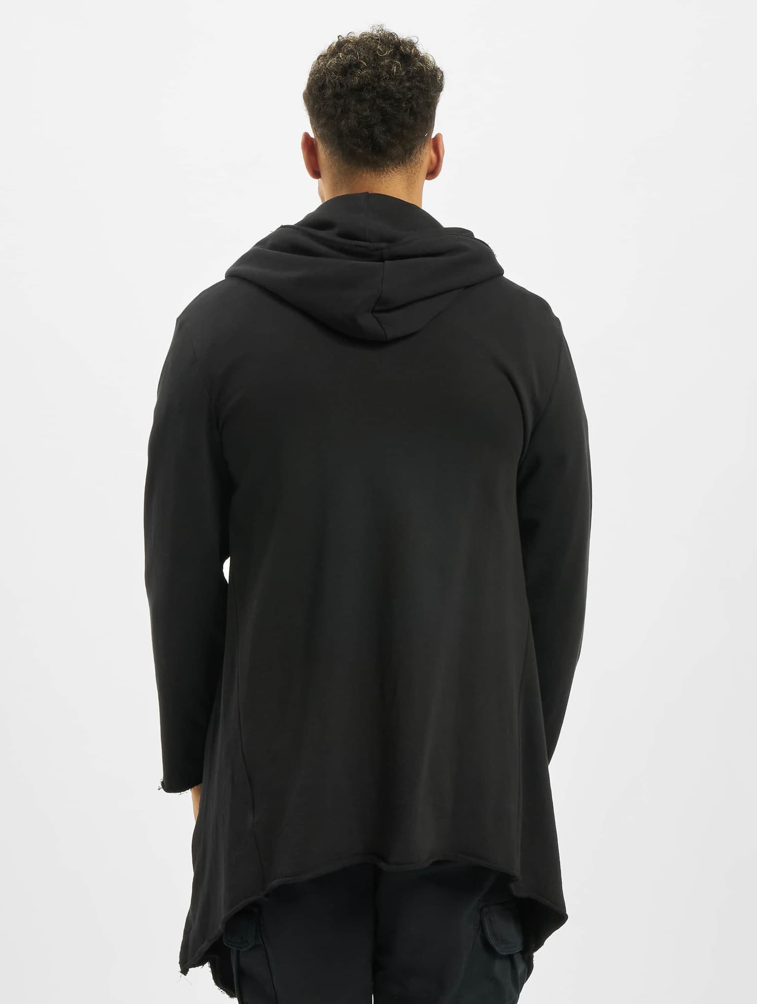 Urban Classics Long Hooded Open Edge Cardigan – Bild 2