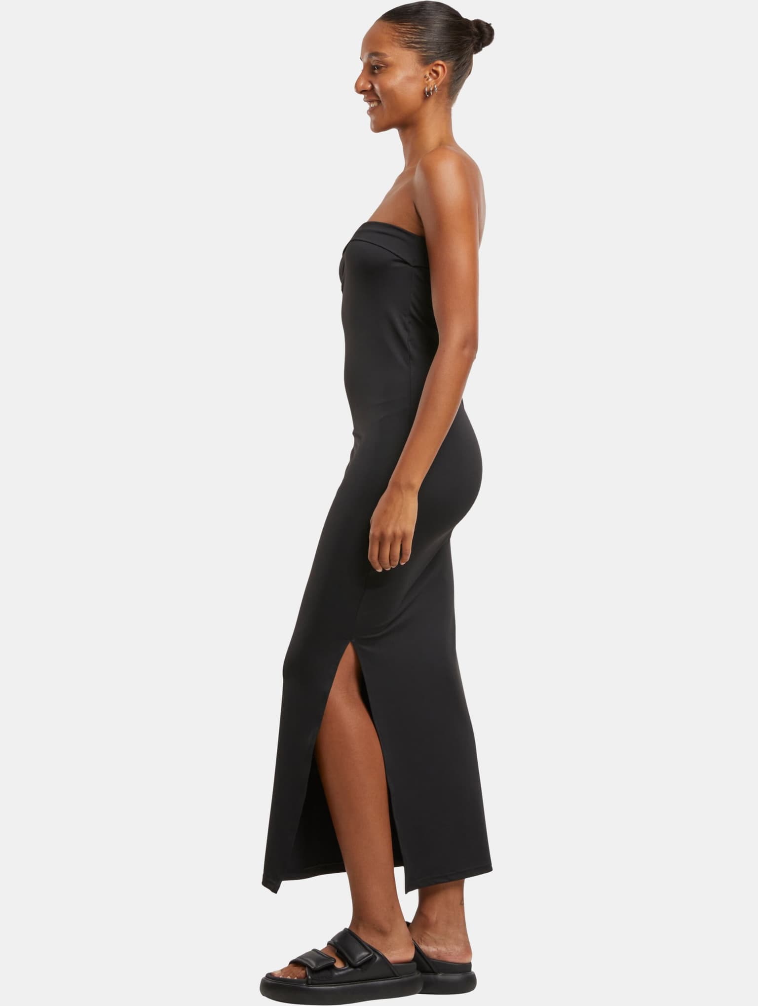 Urban Classics Ladies Bandeau Midi Dress – Bild 3