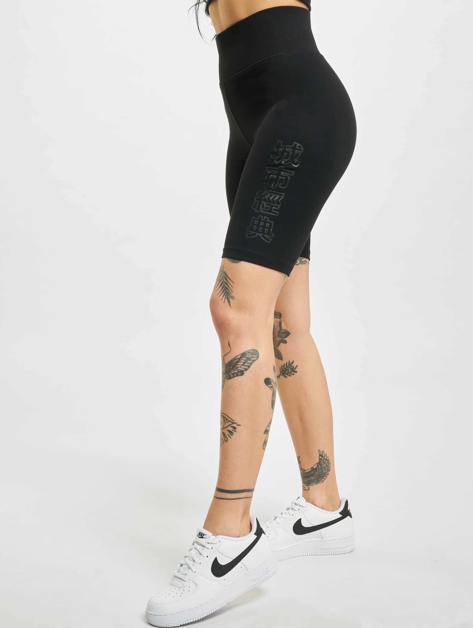 Urban Classics Ladies High Waist Branded Cycle Short