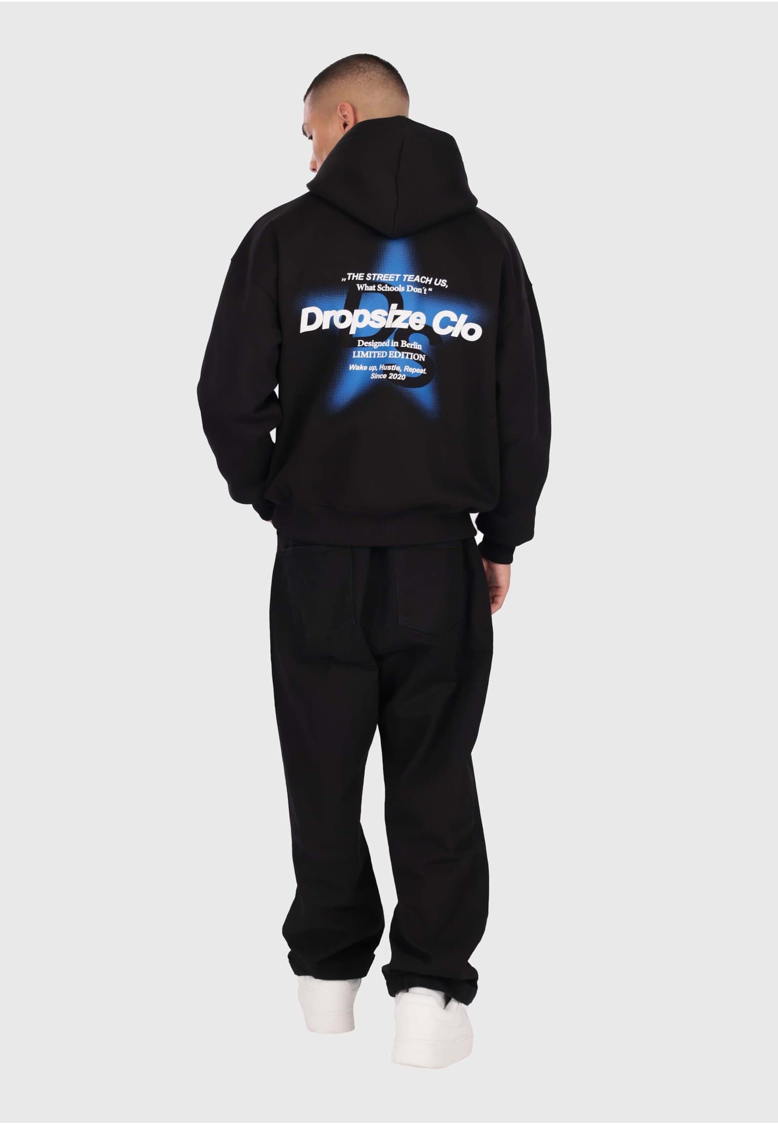 Dropsize HEAVY OVERSIZE HALFTONE STAR HOODIE – Bild 4