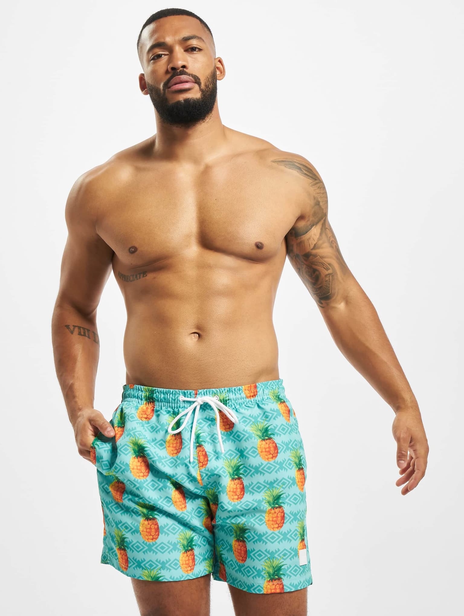 Urban Classics Pattern Swim Short