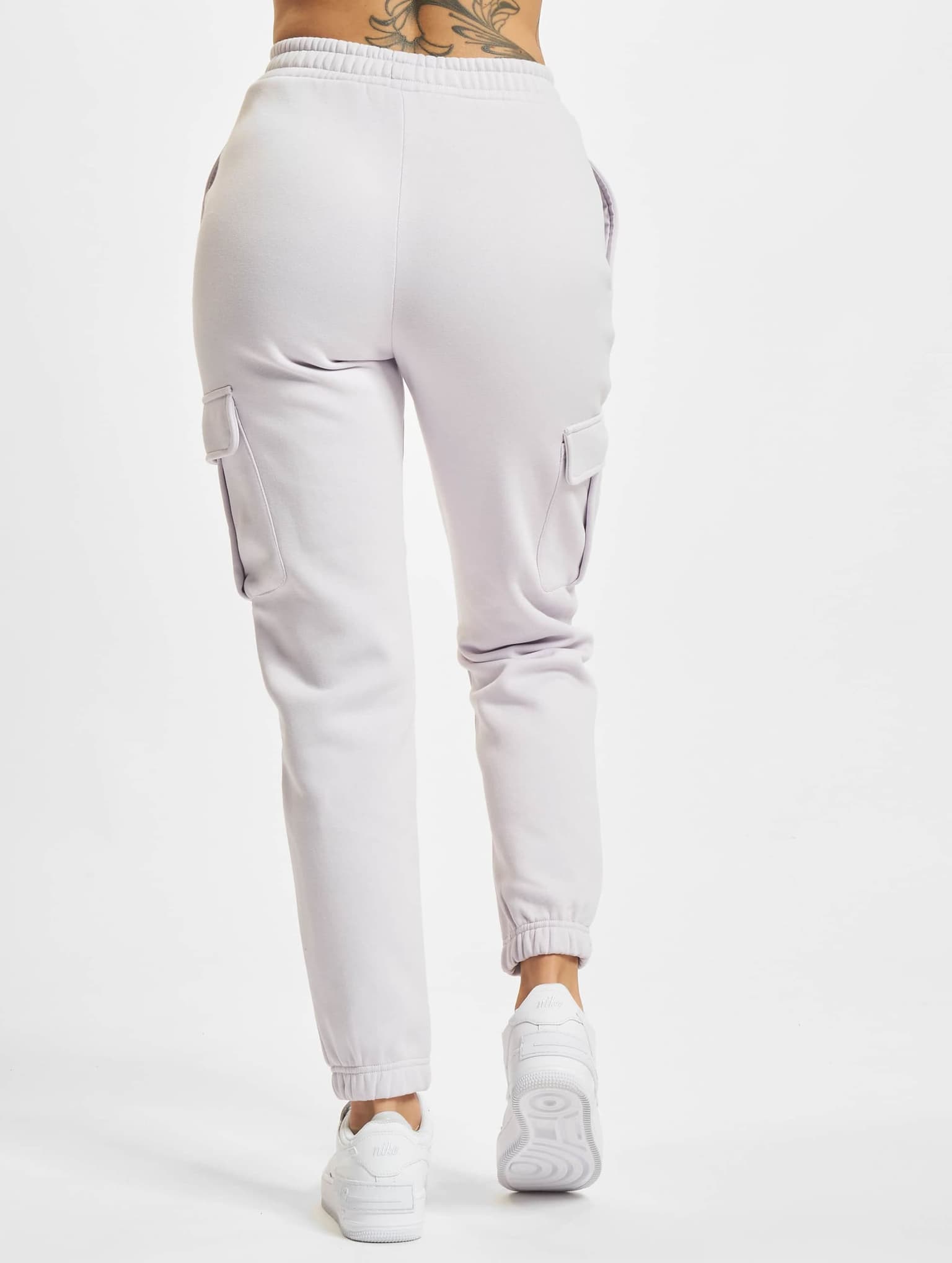 Urban Classics Ladies High Waist Cargo Sweat Pants – Bild 2