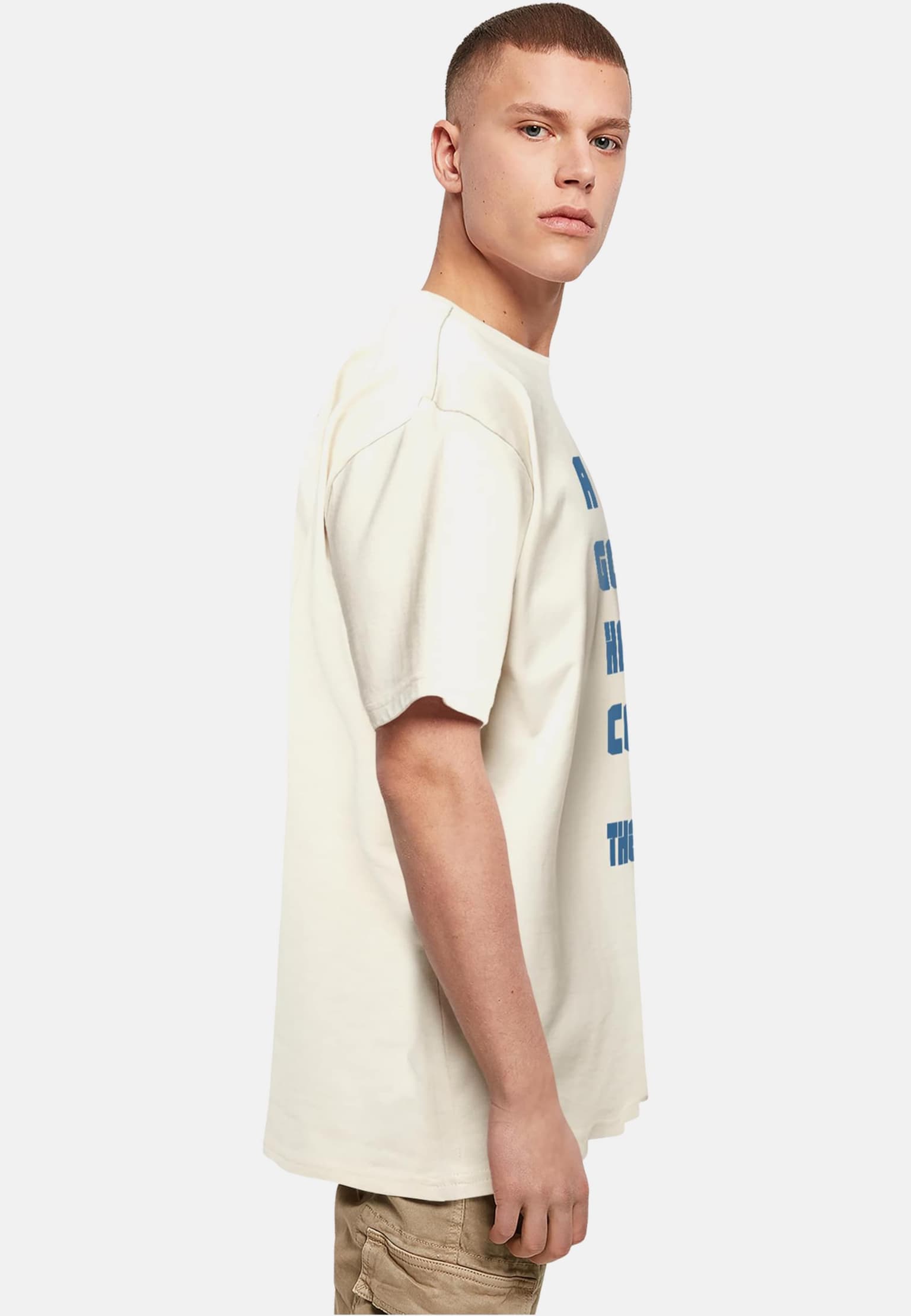 Merchcode The Wire A Man Heavy Oversize Tee – Bild 4