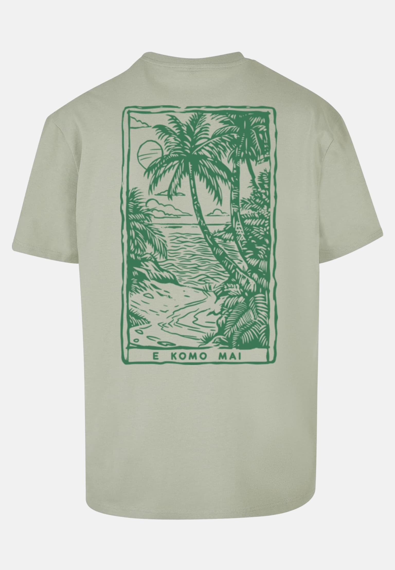 Merchcode Hawai Oversized T-shirt – Bild 4
