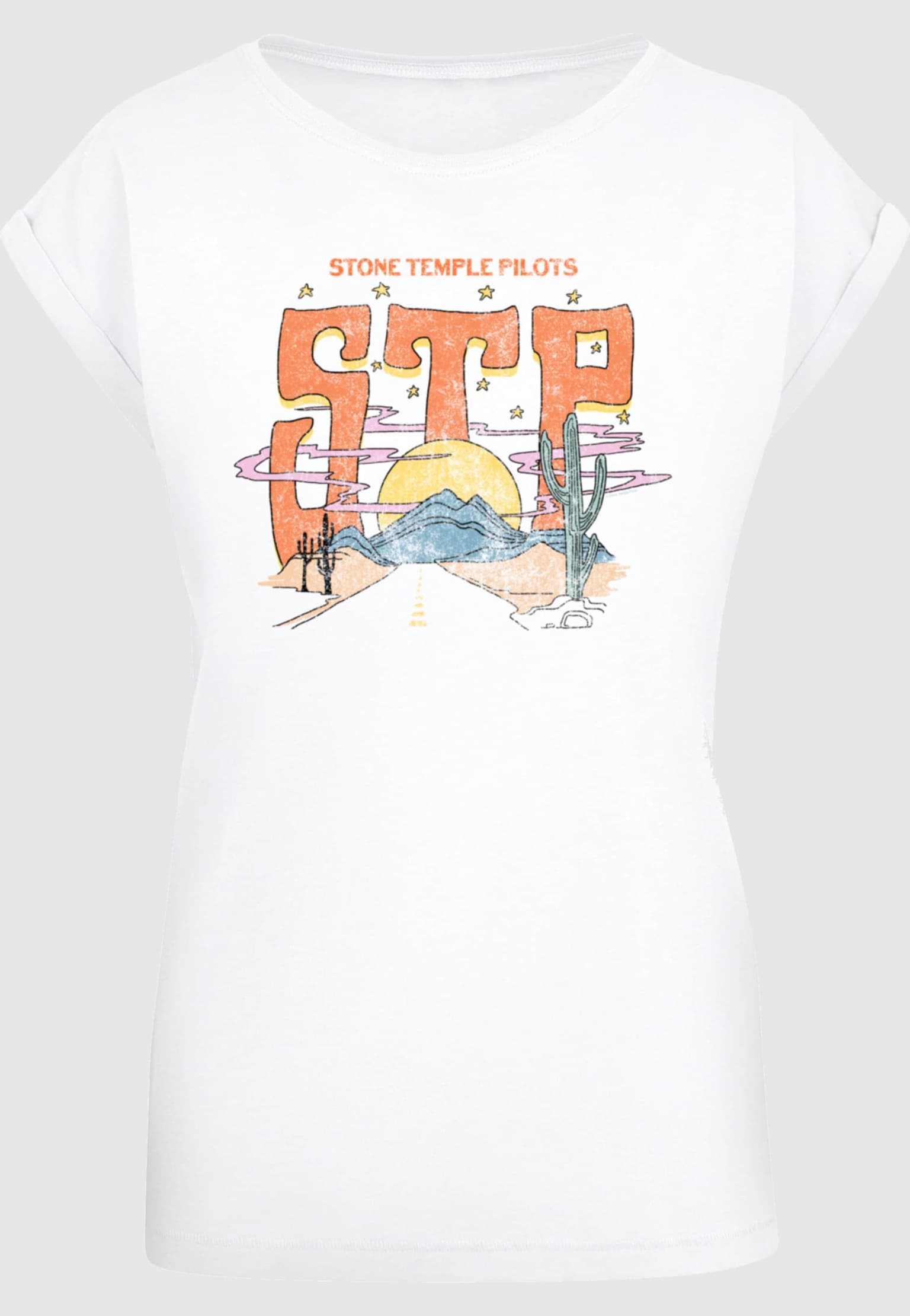 Merchcode Ladies Stone Temple Pilots - Desert Highway T-Shirt – Bild 3