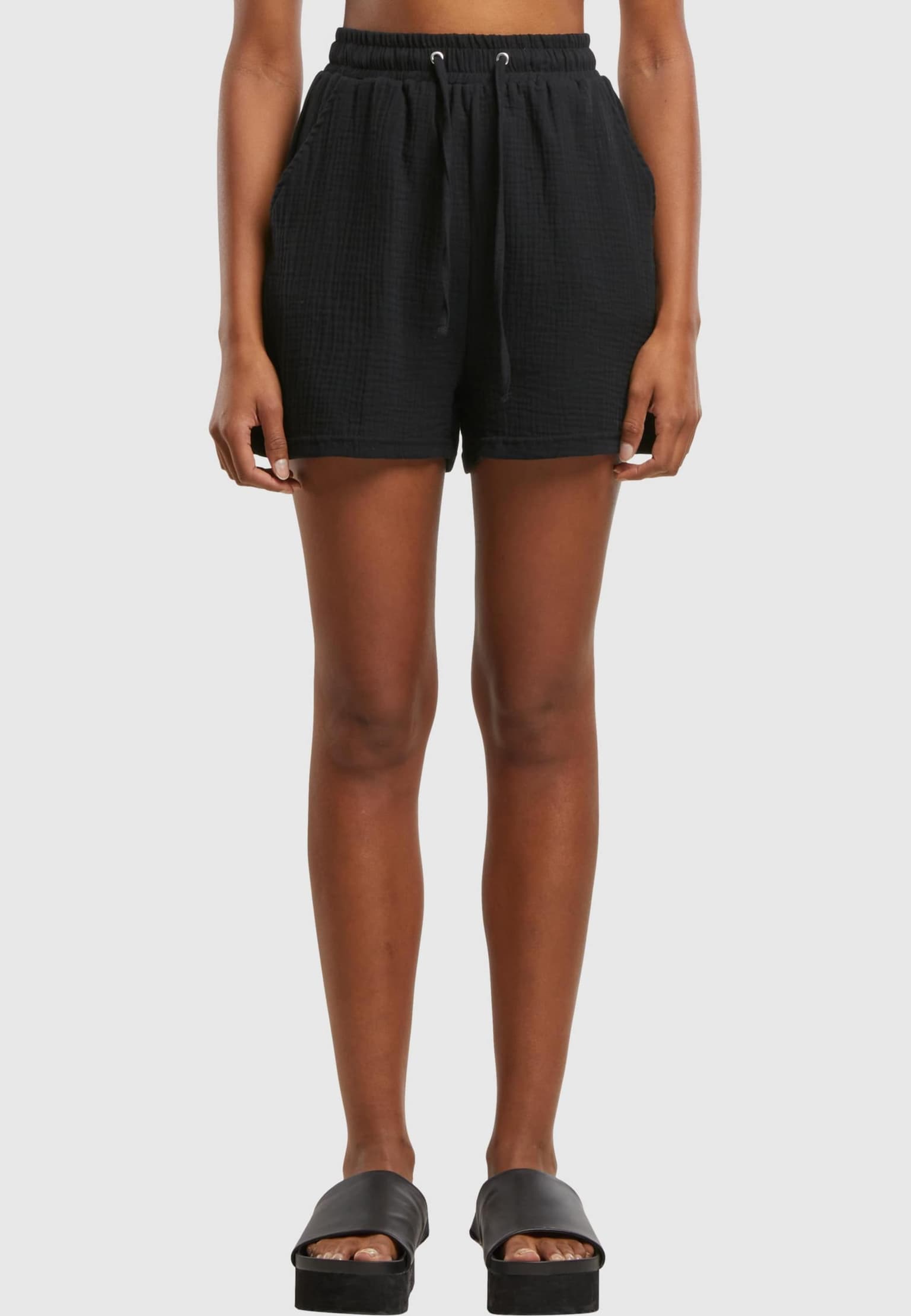Urban Classics Ladies Musselin Short – Bild 3