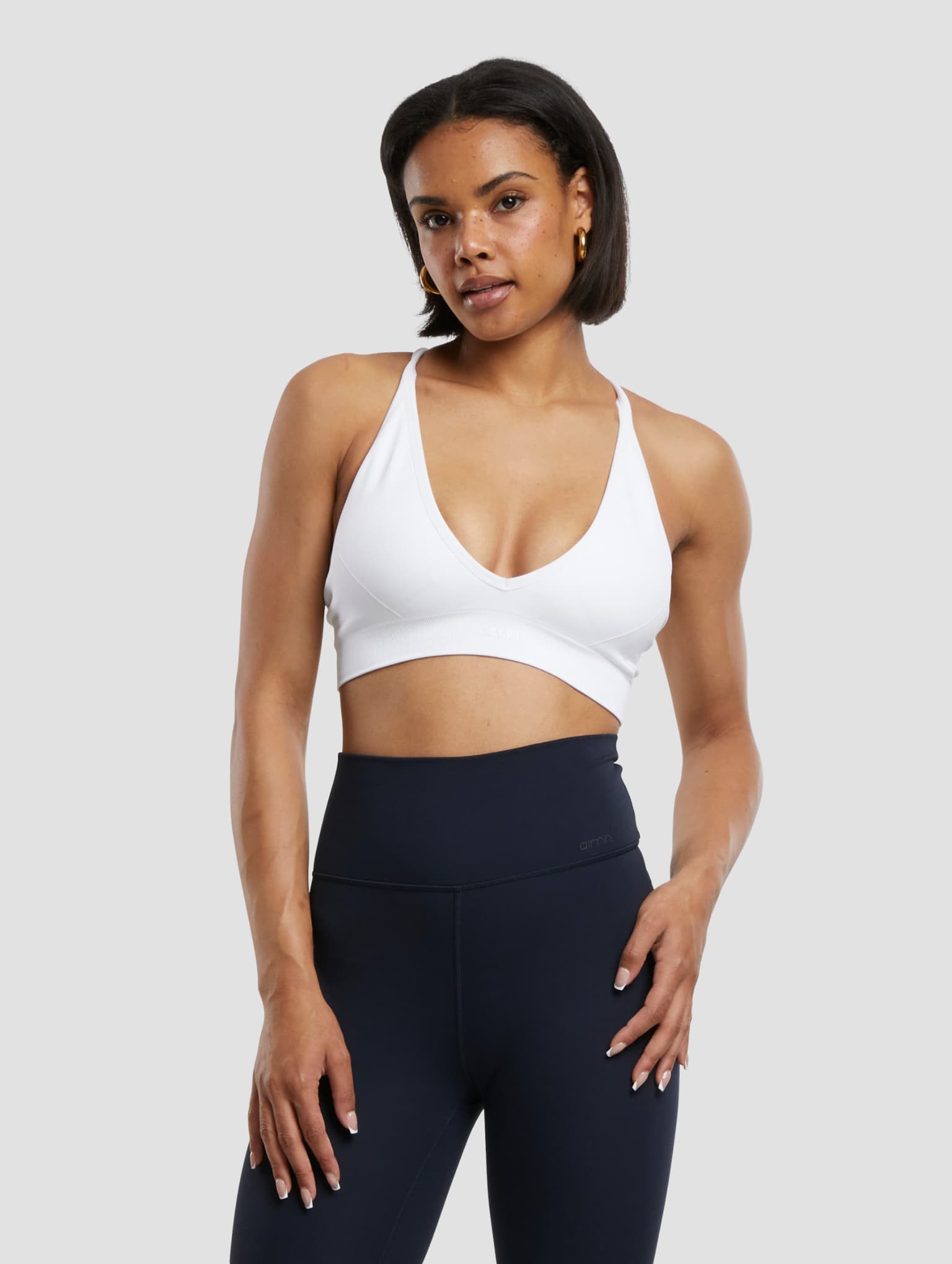 AMN-243-BRA-24070408-017 AIMN Shape Seamless Cross Back Bra