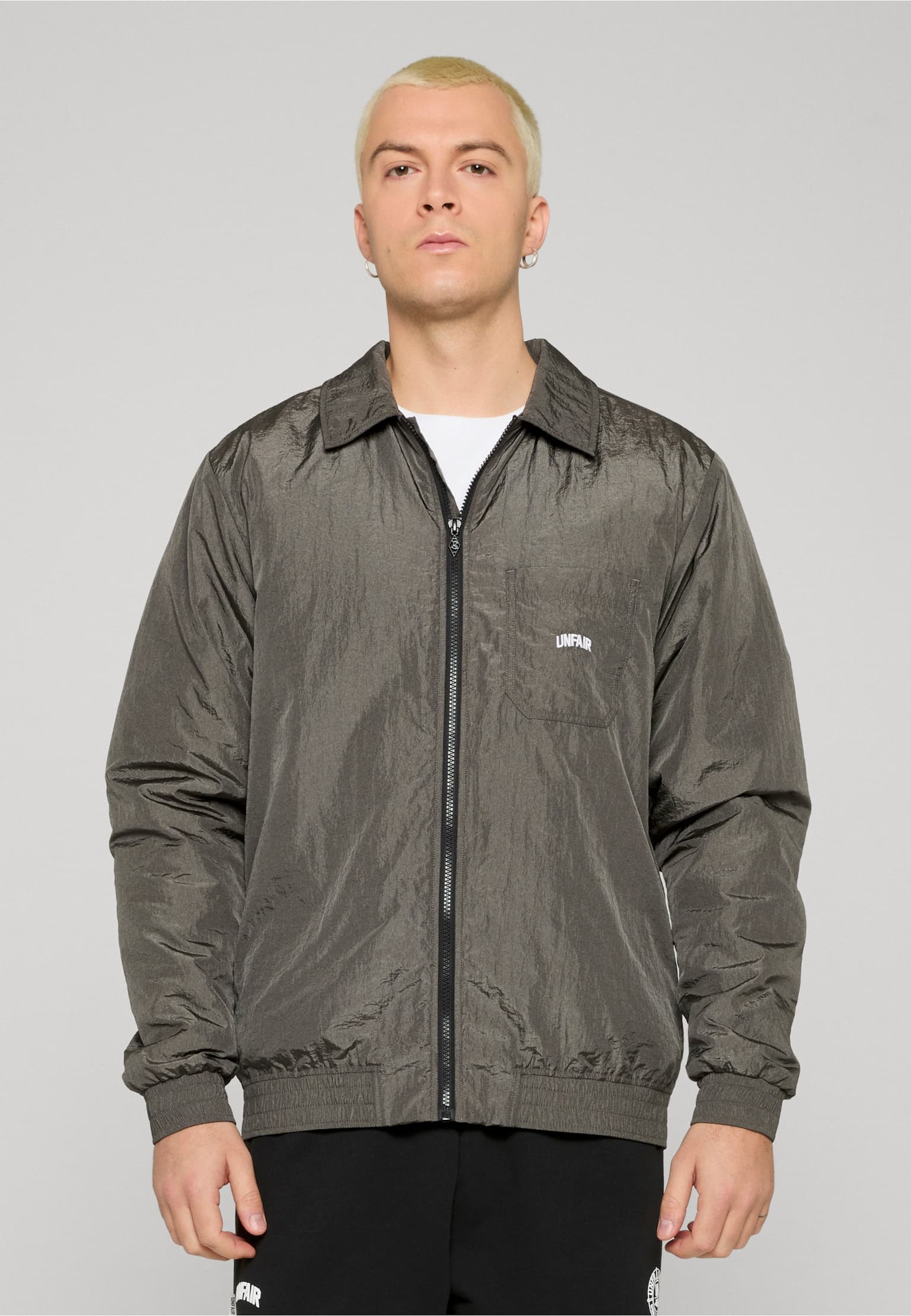 UNFAIR ATHLETICS Crushed Nylon Overshirt