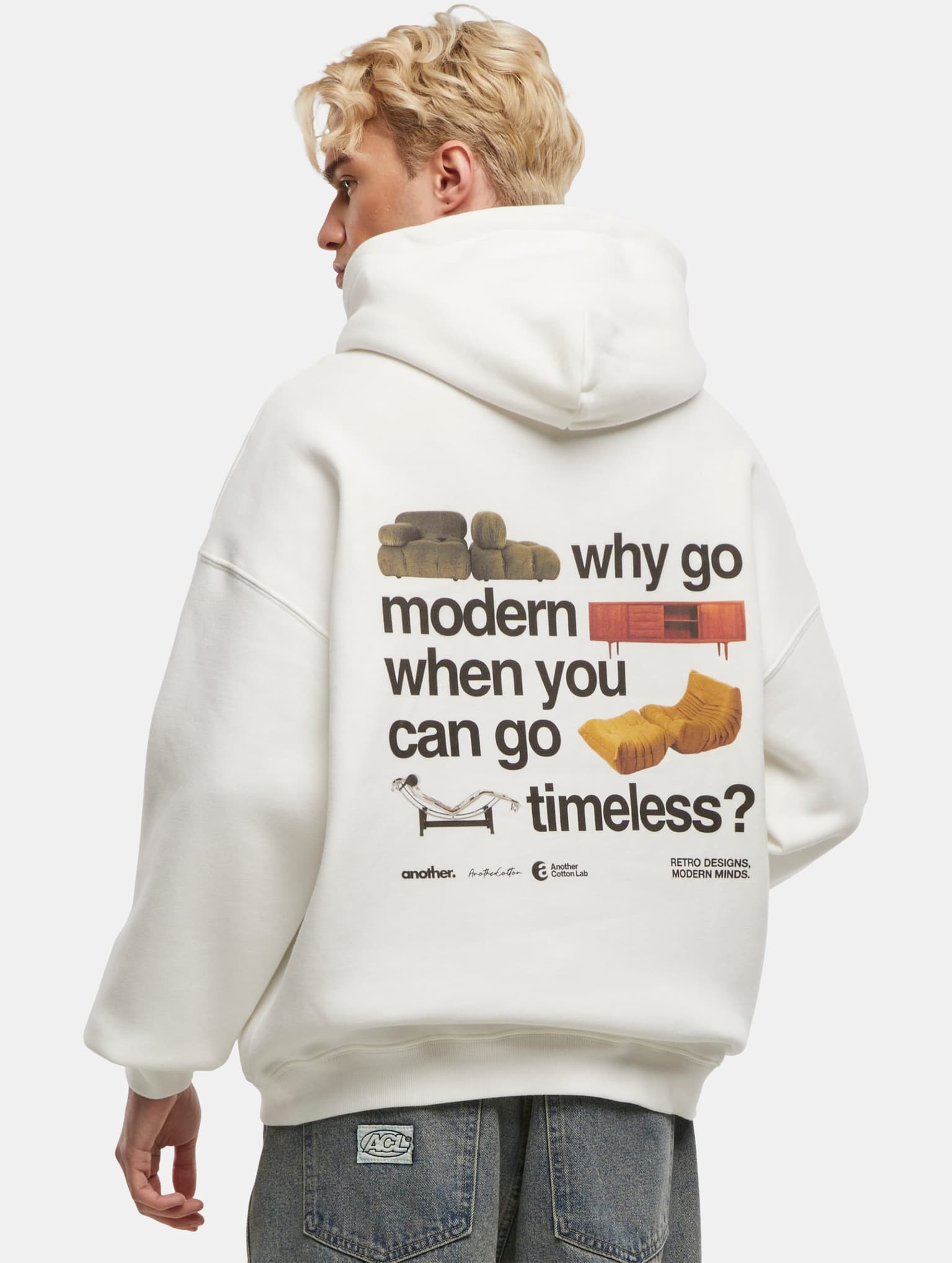 Another Cotton Lab Timeless Oversized Hoodie – Bild 2