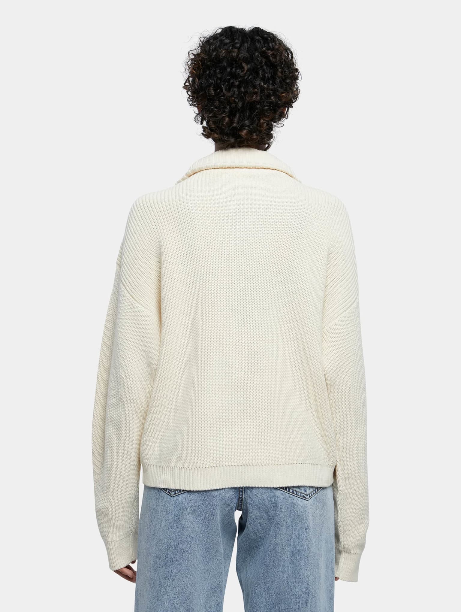 Urban Classics Ladies Oversized Knit Troyer – Bild 2
