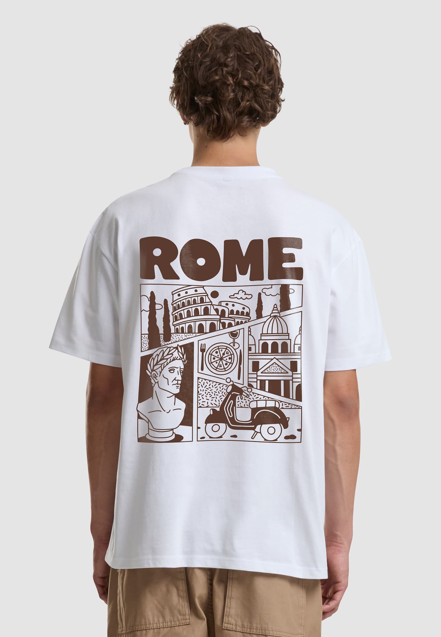 Mister Tee Roman Souvenirs Oversize