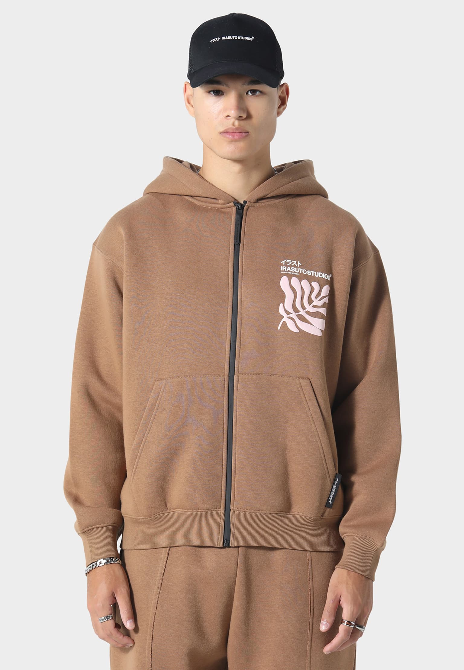 Irasuto Studios SUMI FLOW ZIP HOODY – Bild 2