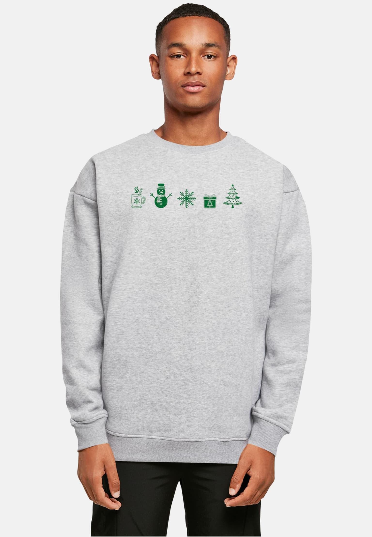 Merchcode Christmas Elements Crewneck
