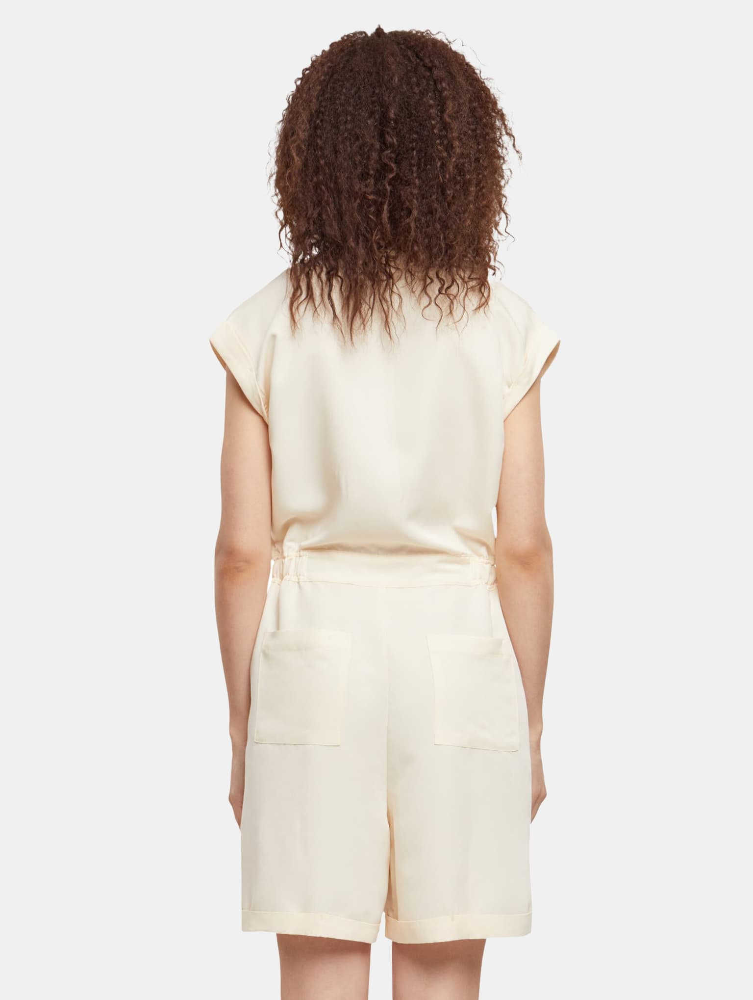 Urban Classics Ladies Viscose Twill Jumpsuit – Bild 2