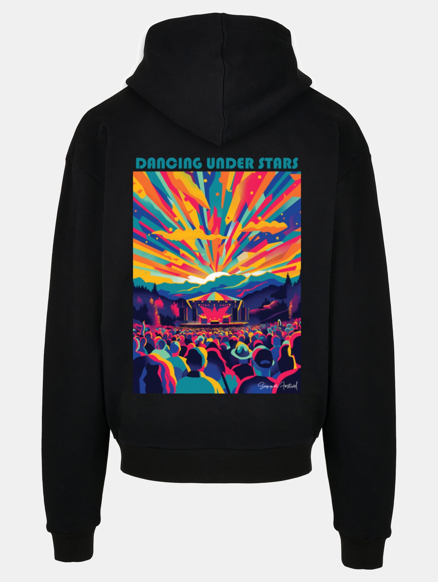 Merchcode Dance Under Stars Oversized Hoody – Bild 4