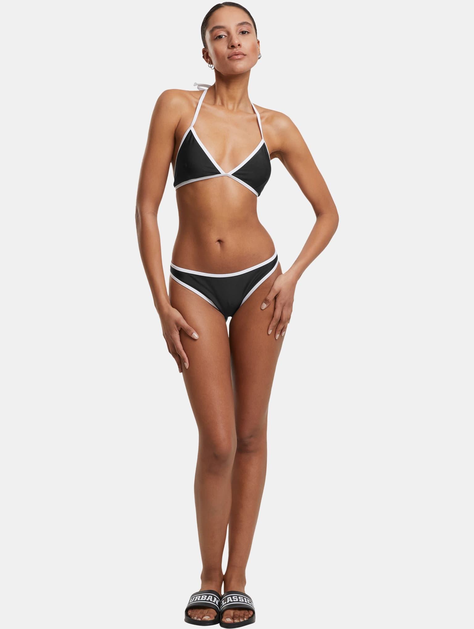 Urban Classics Ladies Retro Triangle Bikini – Bild 3