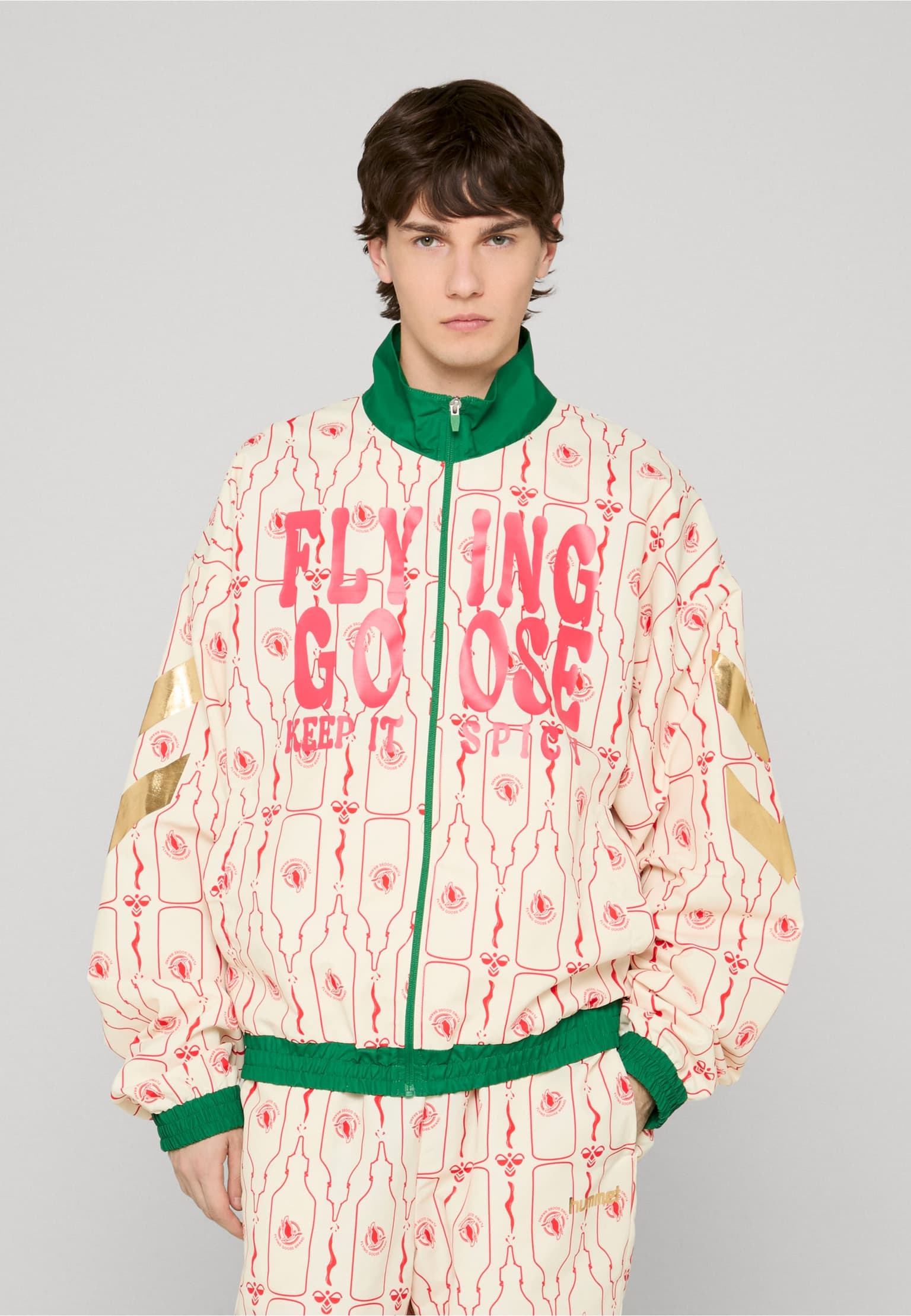 Sriracha x Hummel Loose Trackjacket