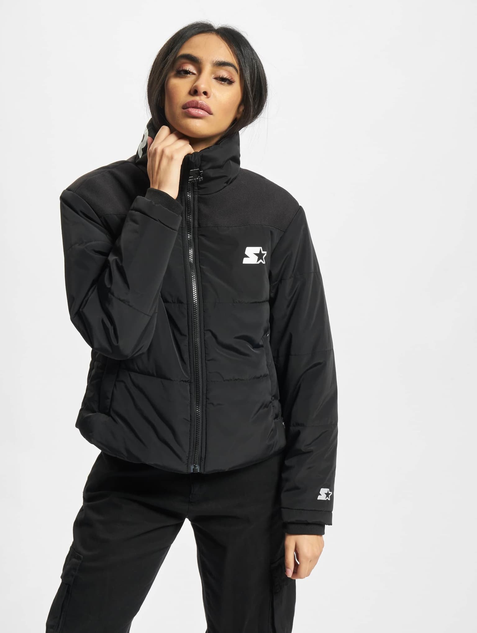 Starter Black Label Ladies Logo Puffer Jacket – Bild 3