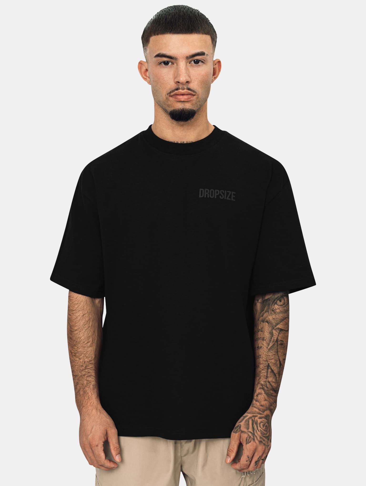 Dropsize Heavy Oversize HD Print T-Shirt – Bild 2