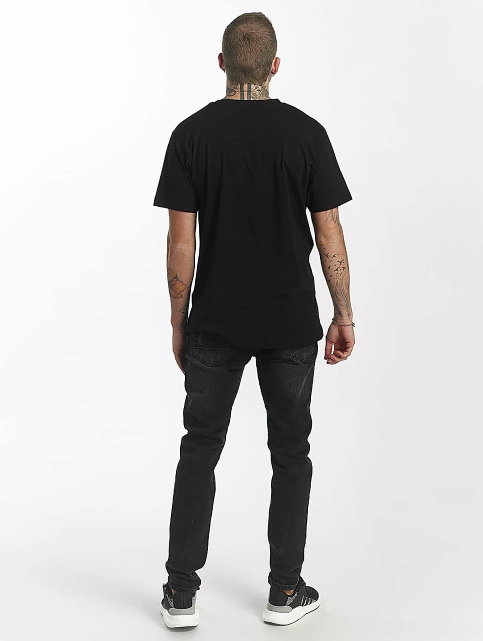 Mister Tee Waterpaint Skull T-Shirt – Bild 3