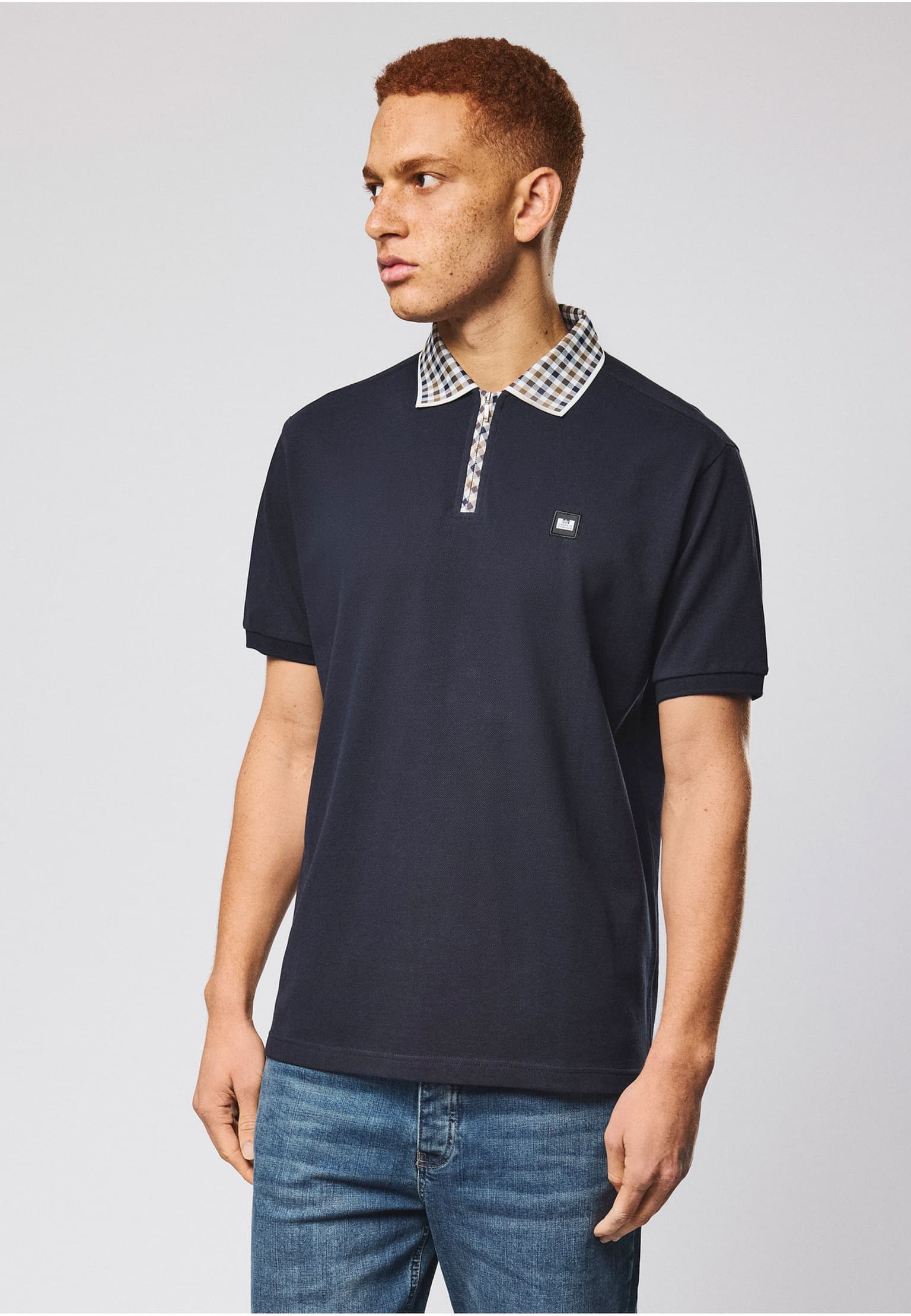 Weekend Offender TIPASA JACQUARD RIB POLO