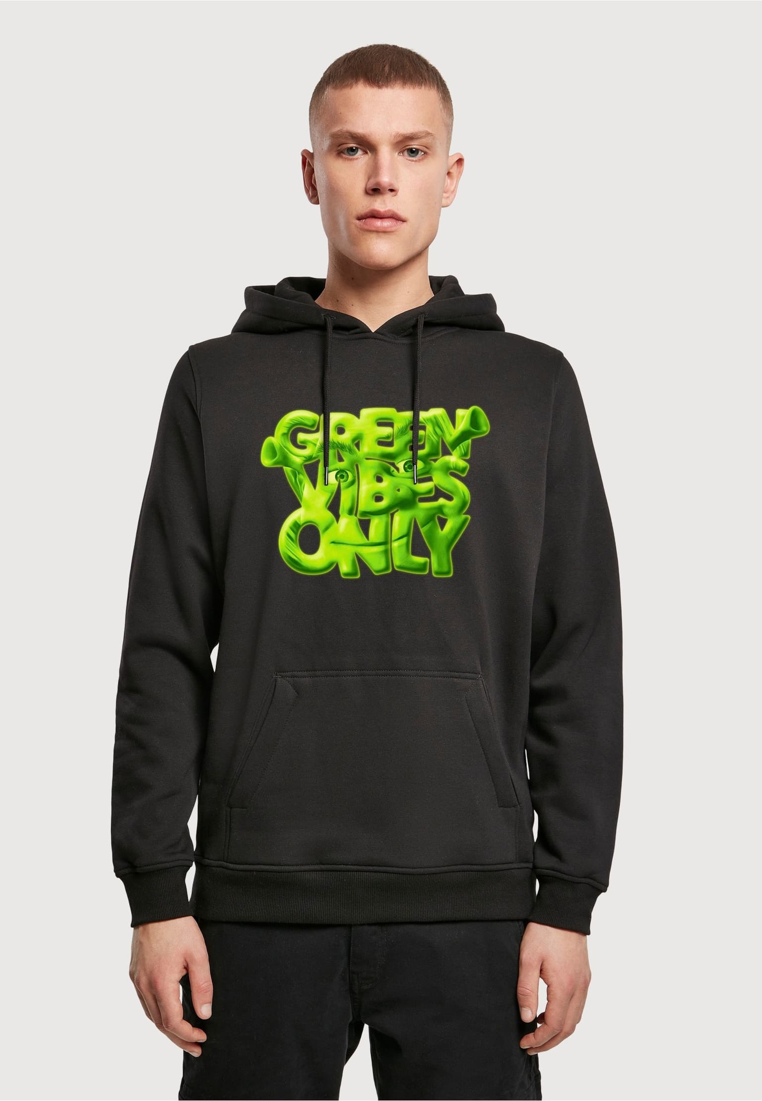 Merchcode Shrek Green Vibes Only Hoodie