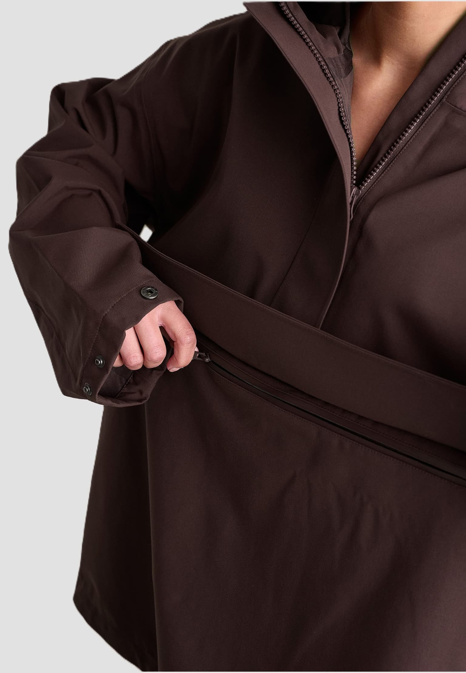 aimn Waterproof Oversized Anorak – Bild 4