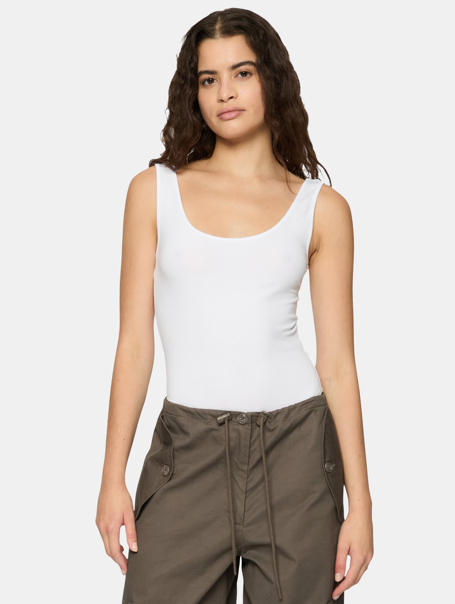 Urban Classics Ladies Essentials Tank Body 2-Pack – Bild 2