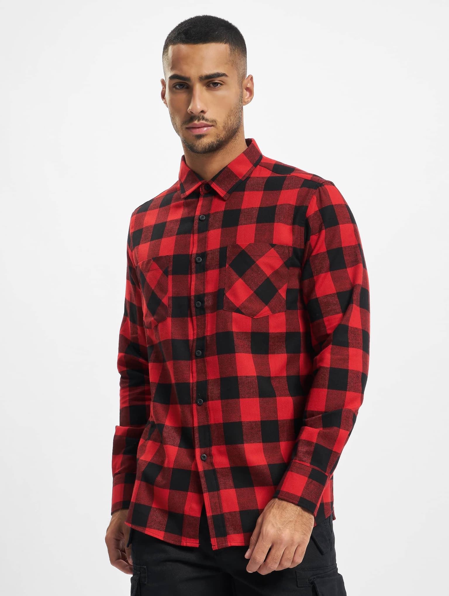 Urban Classics Checked Flanell Shirt – Bild 3