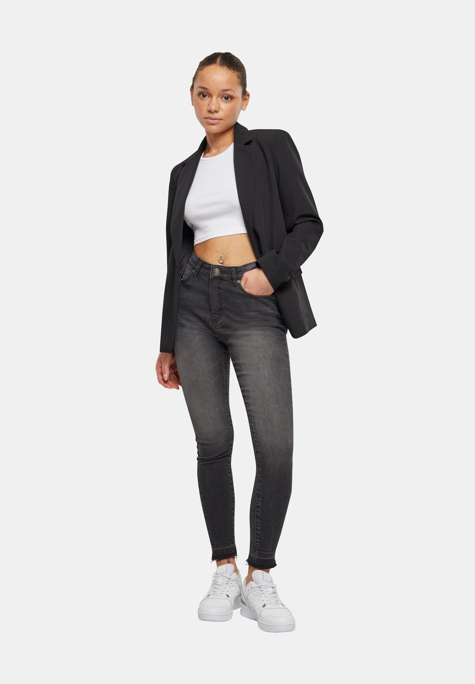 Urban Classics Ladies Basic Blazer – Bild 3
