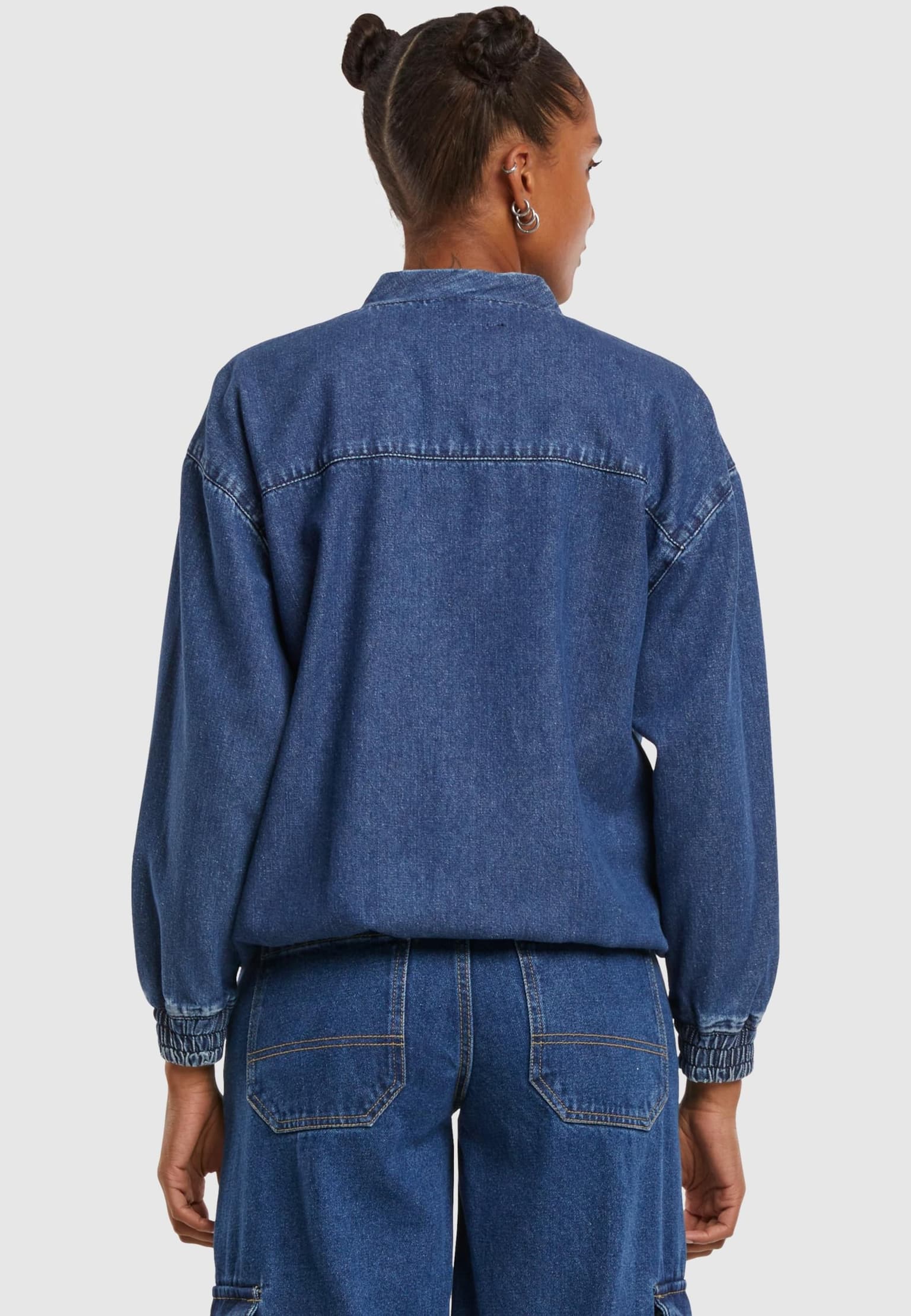 Urban Classics Ladies Oversized Skater Jacket – Bild 2
