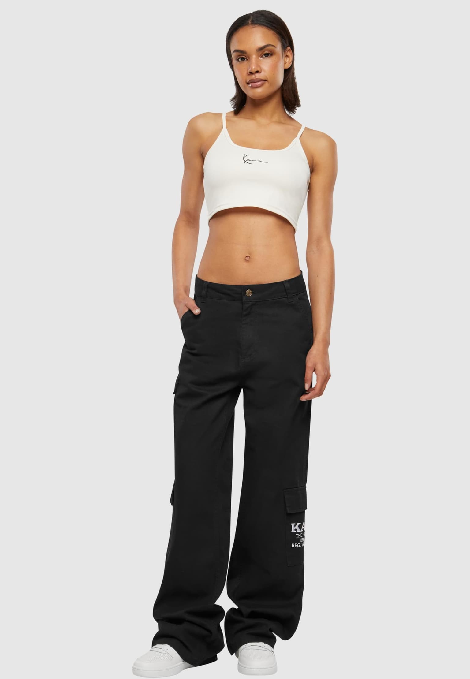 Karl Kani KW-TP021-003-06 Small Signature Essential Crop Top – Bild 3