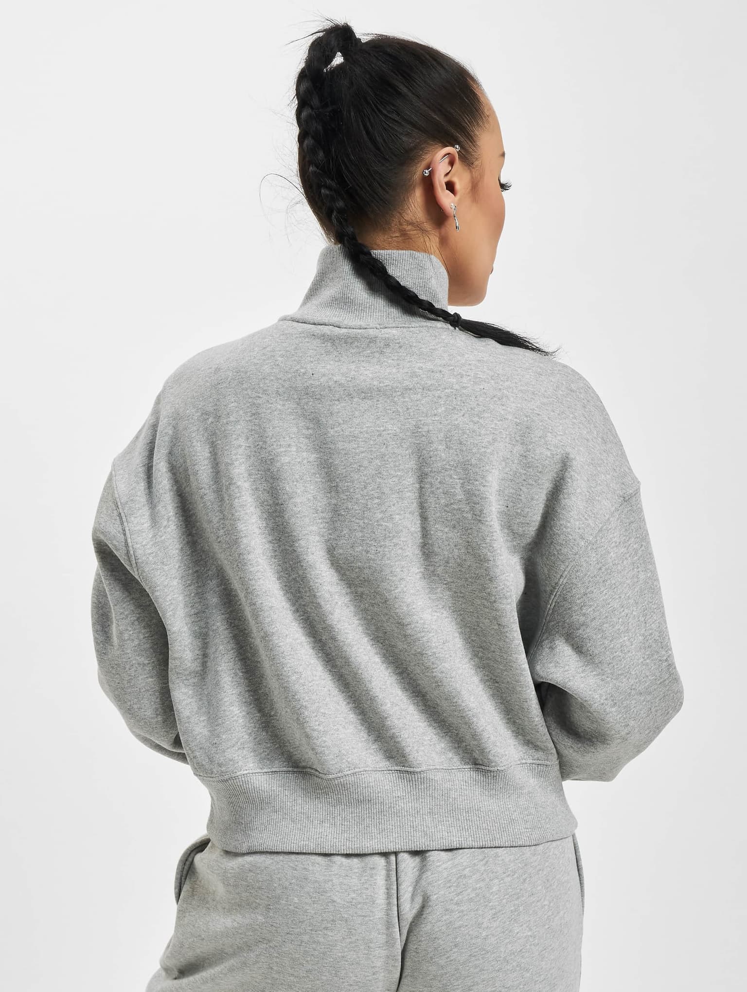 Nike Nsw Phnx Flc Qz Crop Pullover – Bild 2