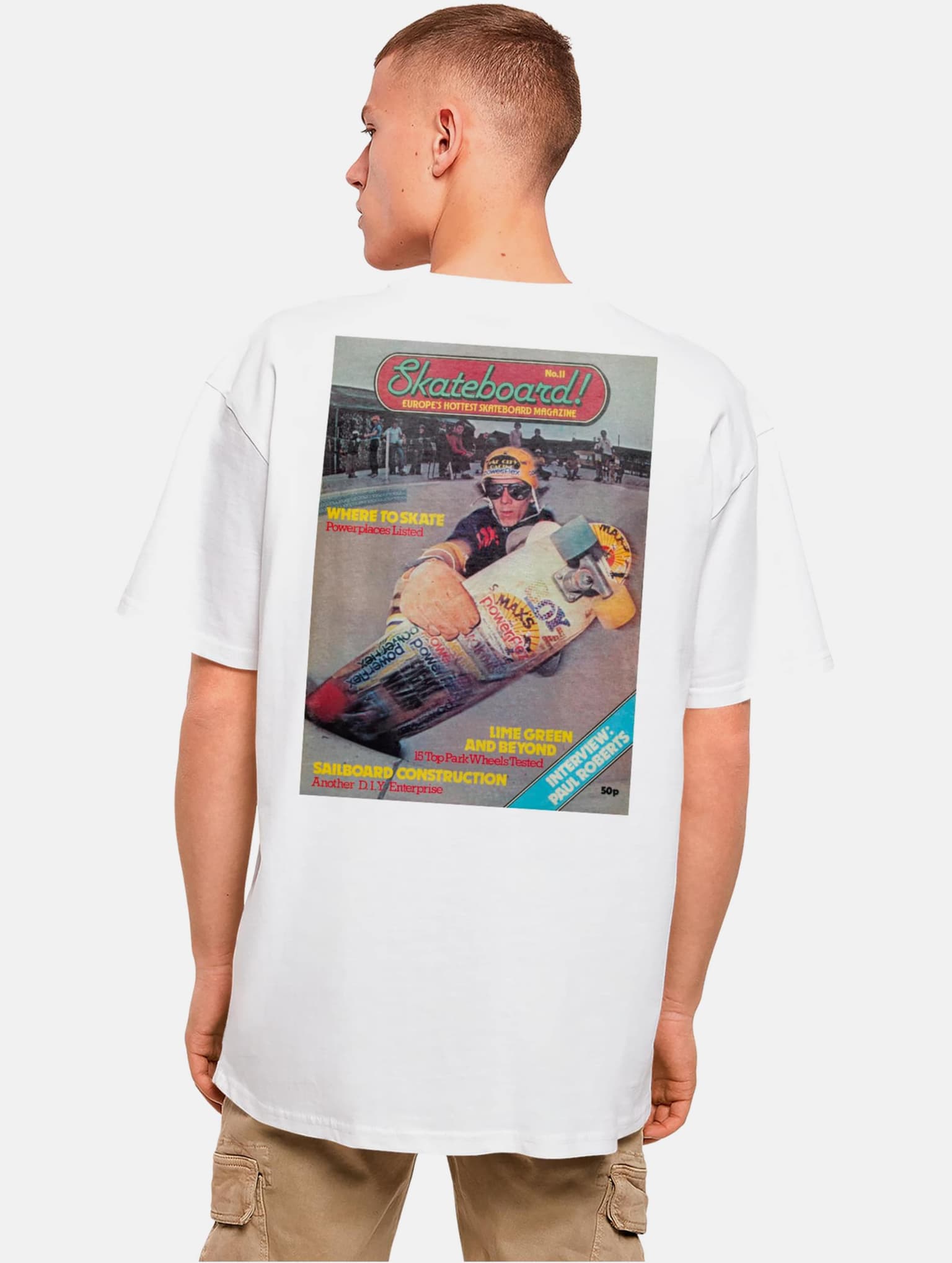 Merchcode The Skateboard Magazin Cover No 11 Oversize Tee – Bild 2
