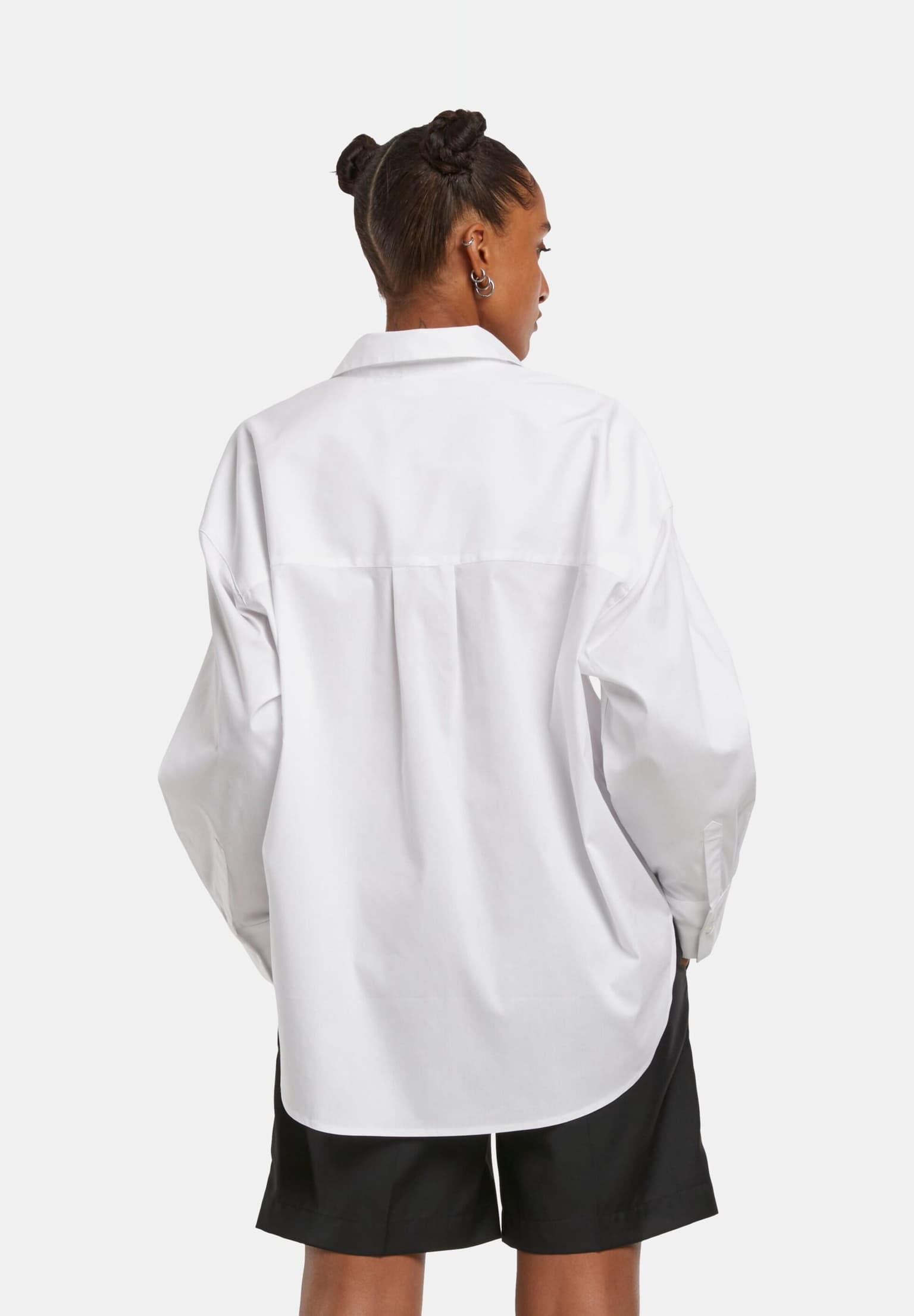 Urban Classics Ladies Oversized Cotton Blouse – Bild 2