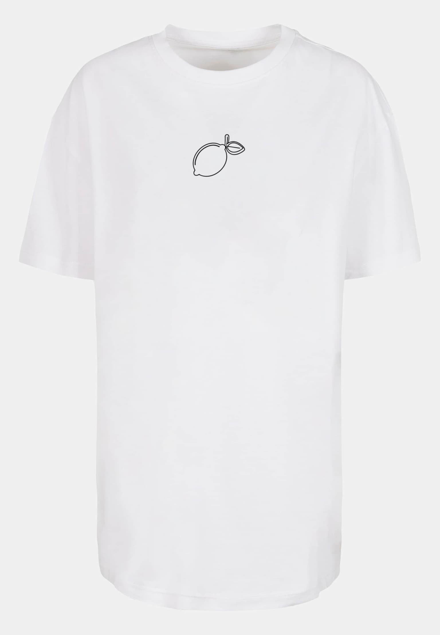 Merchcode Ladies Summer - Lemon Oversized Boyfriend Tee – Bild 3