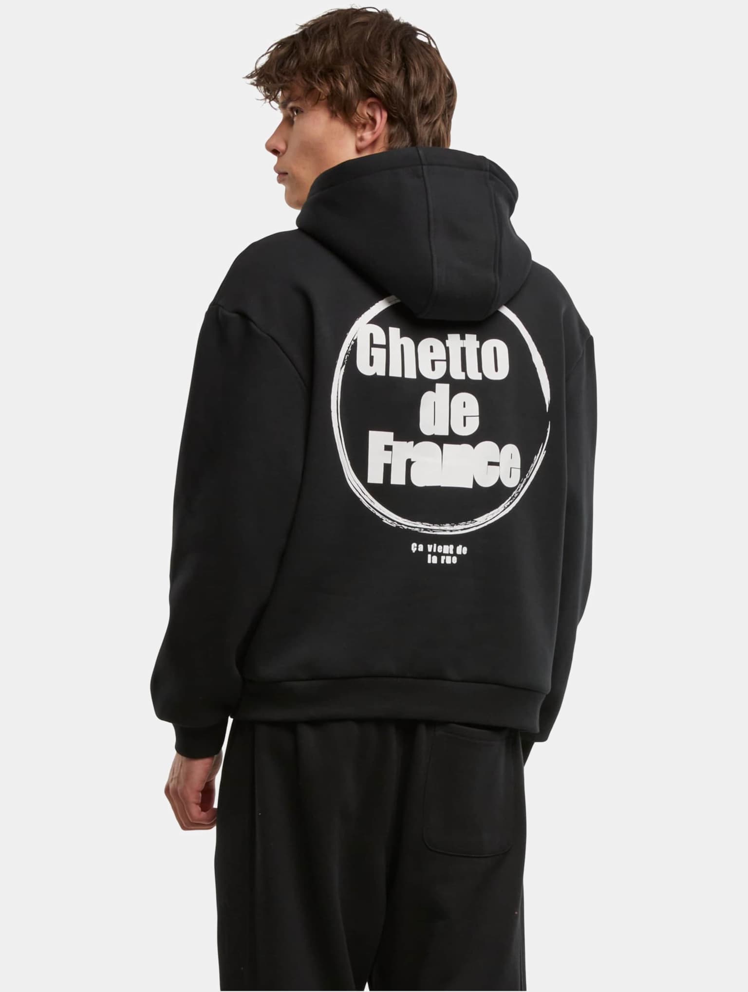 Mister Tee Upscale Ghetto de France Fluffy Hoody – Bild 2