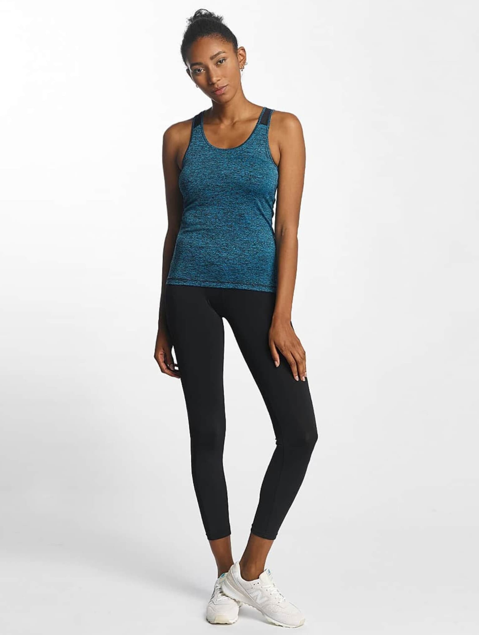 Urban Classics Ladies Active Melange Trainings Top – Bild 3
