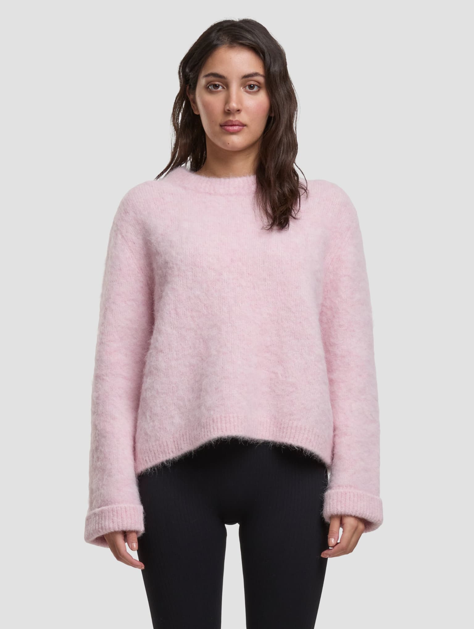 AMN-244-SW-24080449-132 AIMN Alpaca Knit Sweater – Bild 3