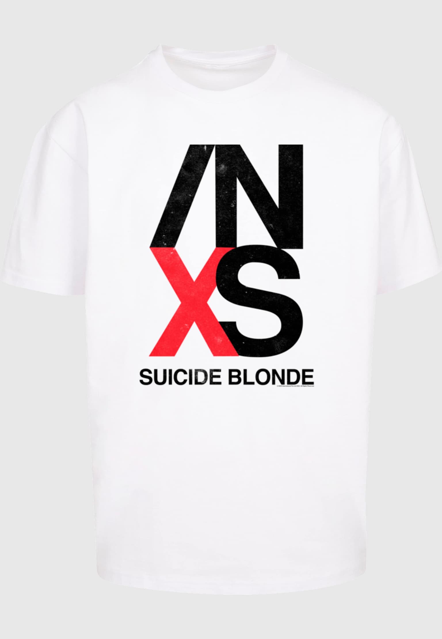 Merchcode INXS - X Tour Heavy Oversize Tee – Bild 3