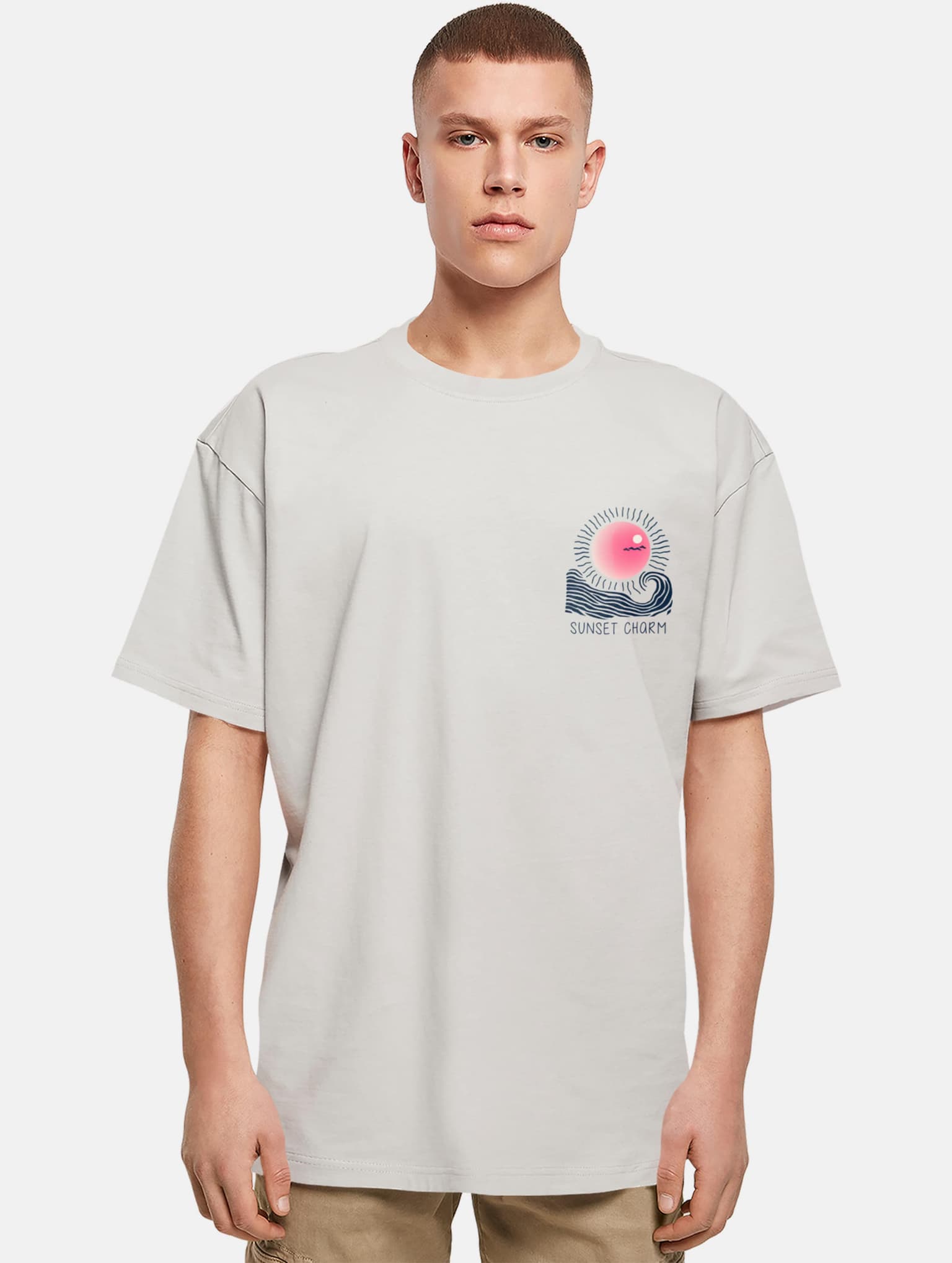 Merchcode Sunset Charm Oversized T-shirt
