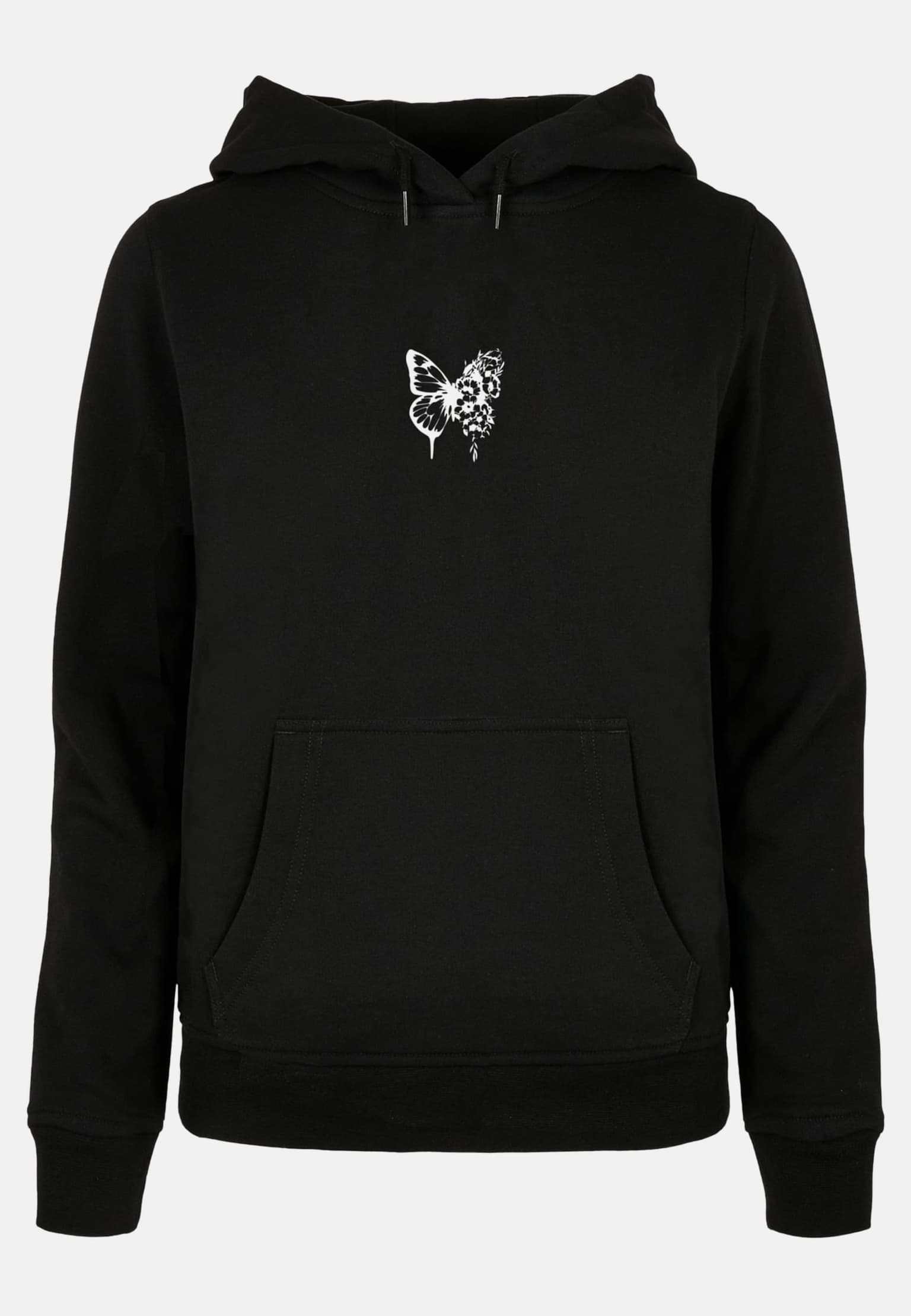 Merchcode POD Ladies Flowers Bloom Basic Hoodie – Bild 3