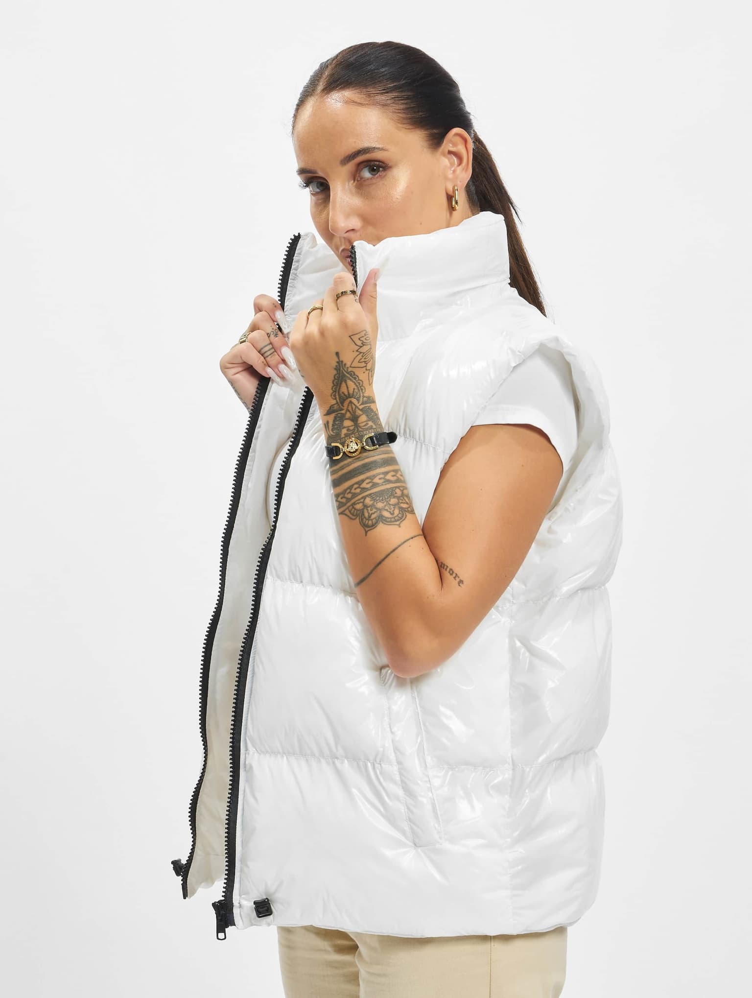 DEF Shiny Puffer Vest – Bild 2