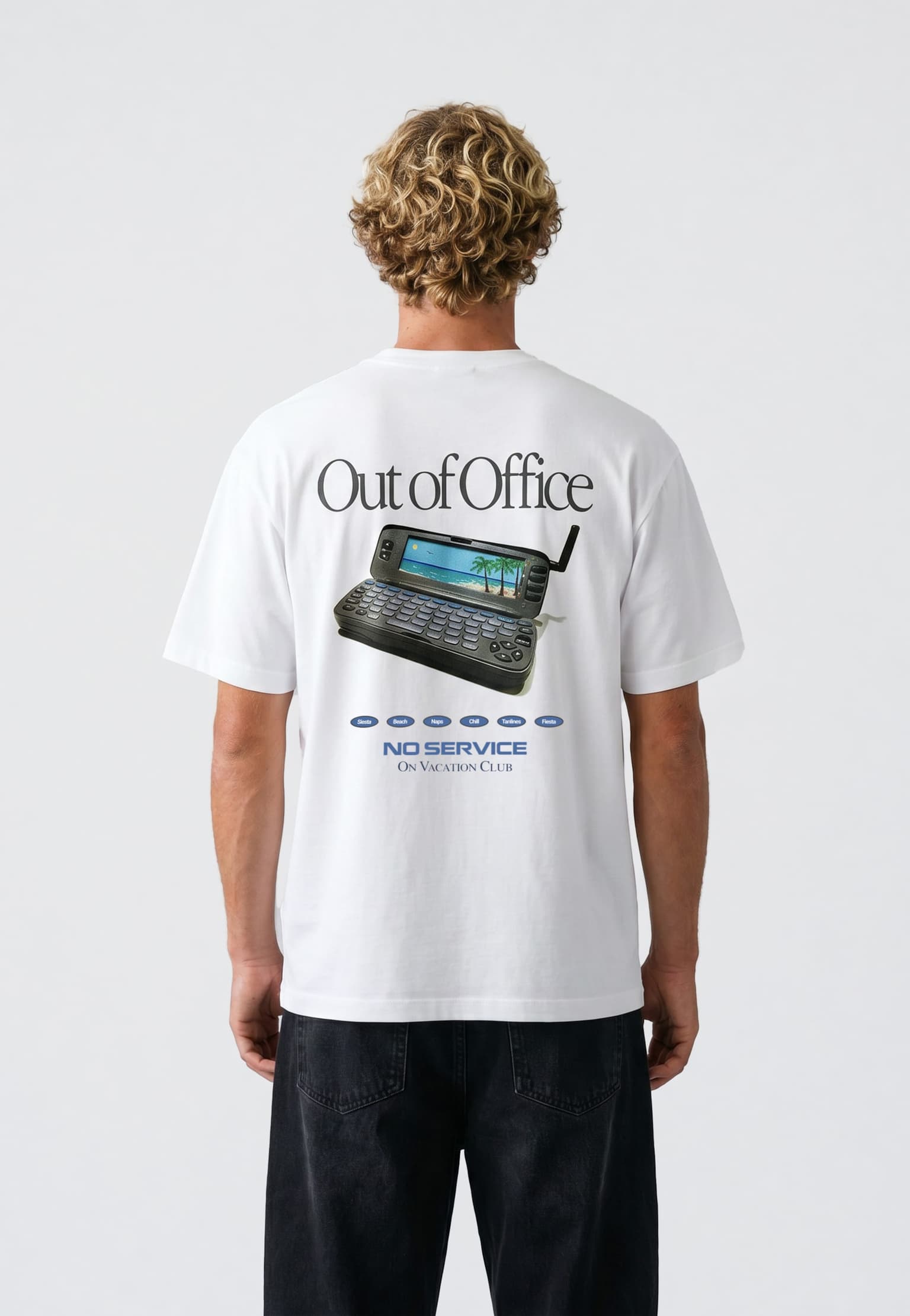 On Vacation No Service T-Shirt