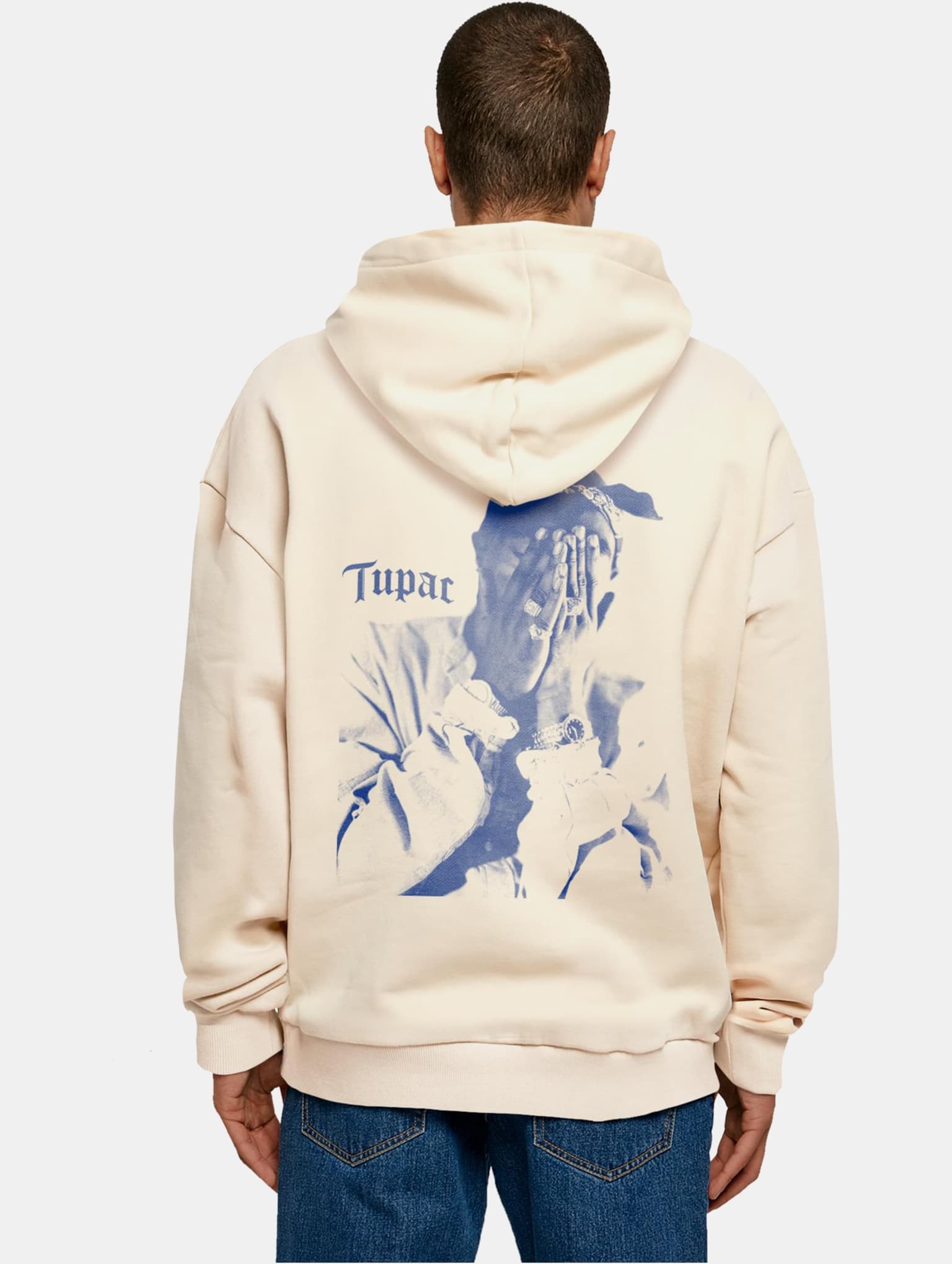 Merchcode Mister Tee Tupac Me against the World Ultra Heavy Oversize Hoodie – Bild 2