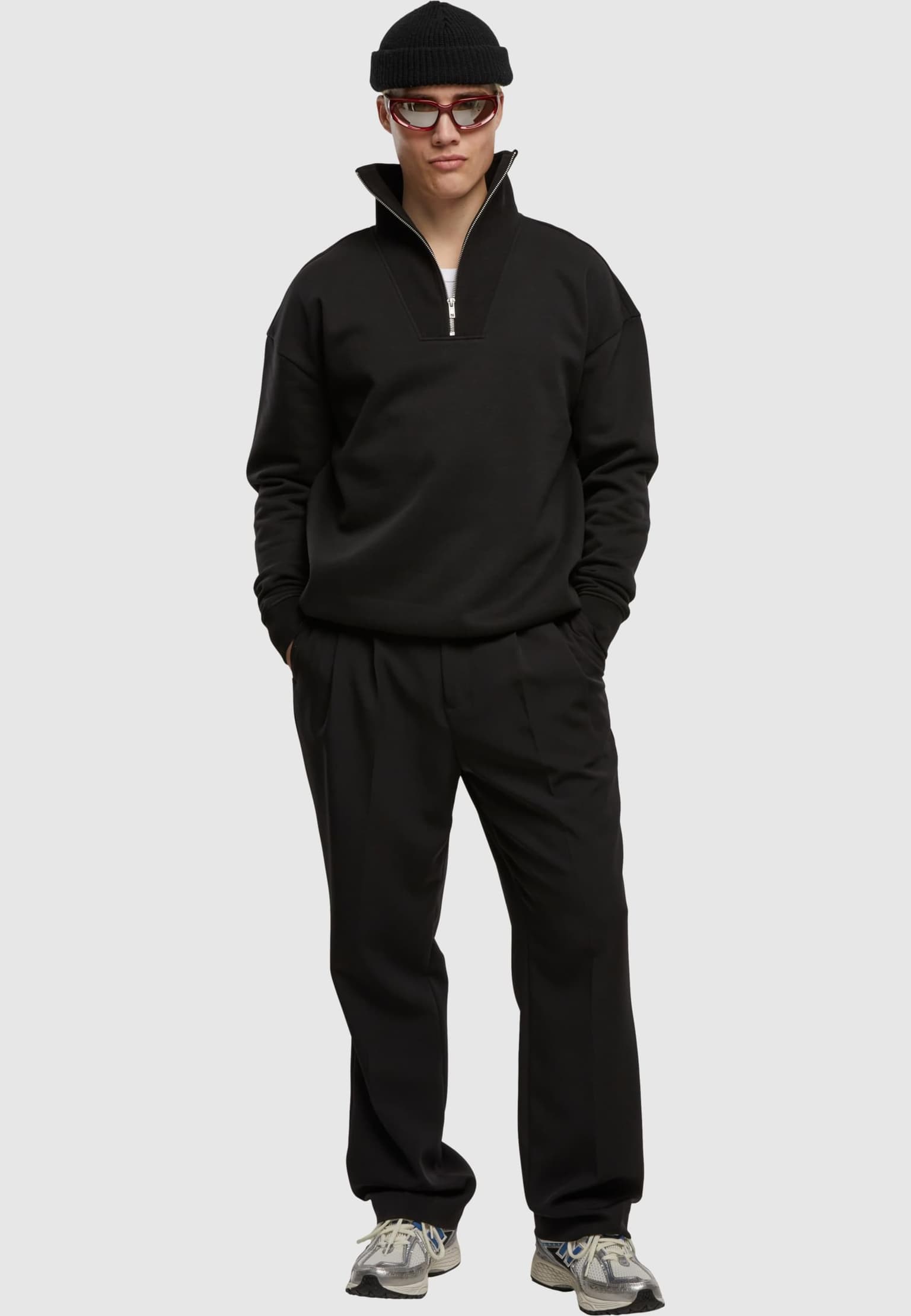 Urban Classics Cut&Sew Troyer – Bild 4