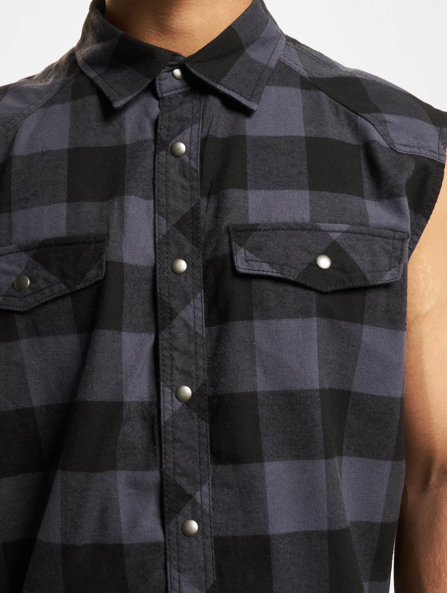 Brandit Checkshirt Sleeveless – Bild 4