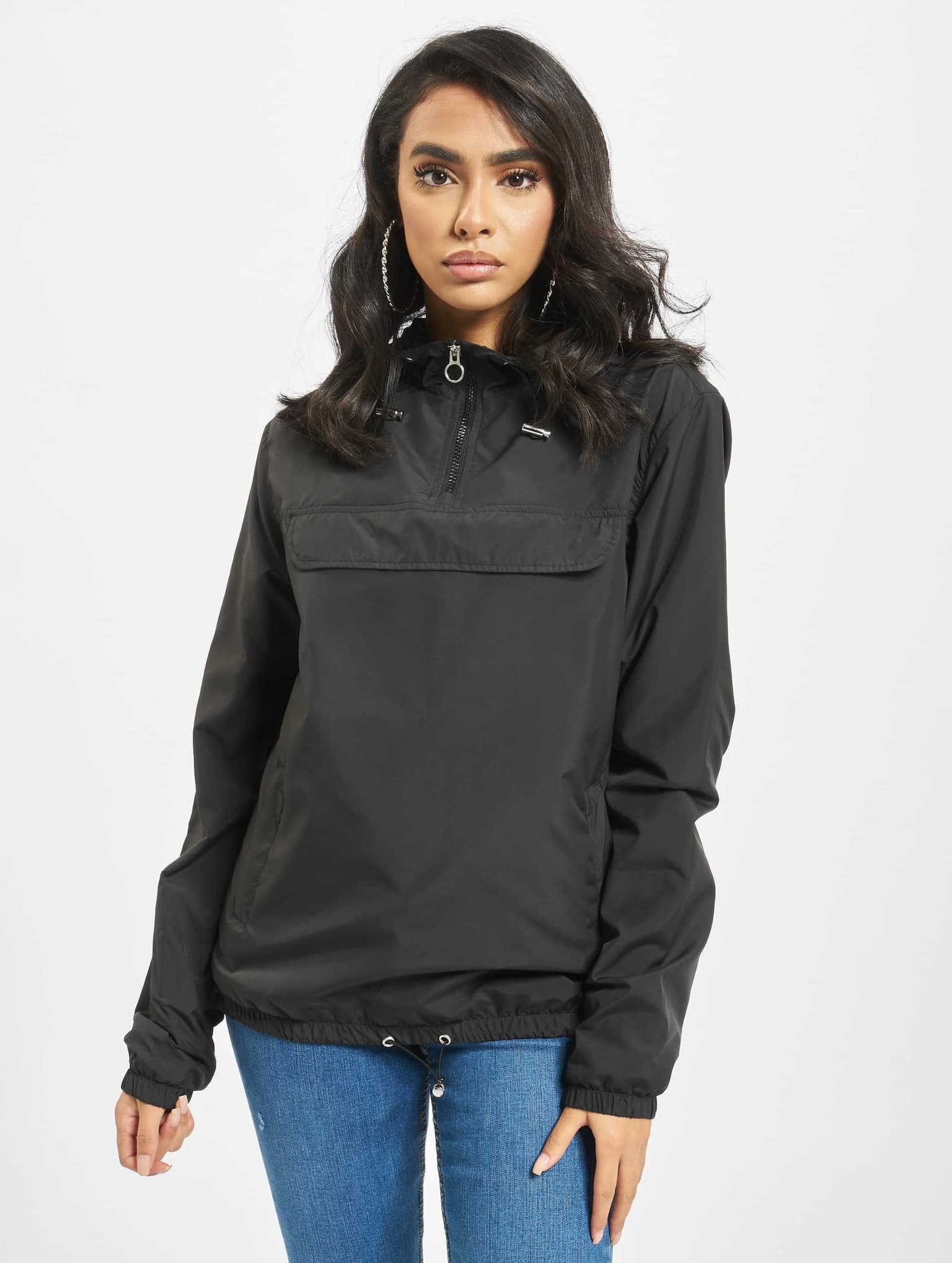Urban Classics Ladies Basic Pull Over Jacket – Bild 3