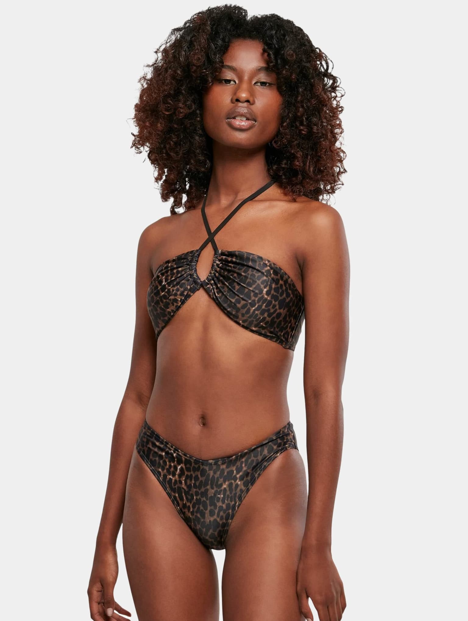 Urban Classics Ladies AOP Hot V Bikini